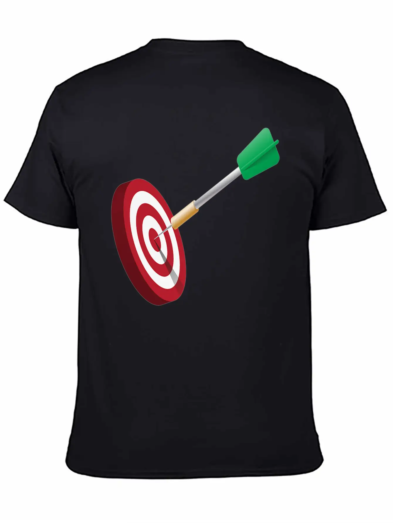 Darts Target Zielscheibe Dartpfeile Pfeile Dartboa Unisex Casual T-Shirt – Clean Design For Daily Comfort