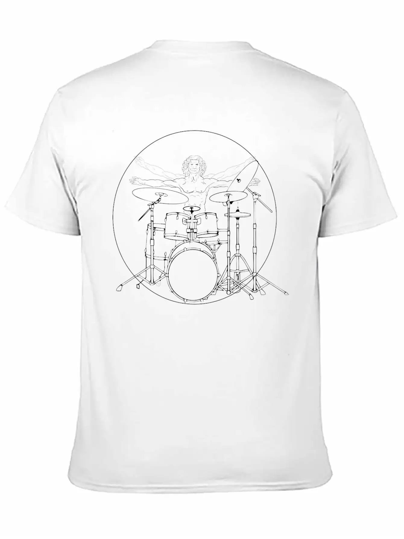 Davinci Art Drum Essential Unisex Summer Tee – Soft Cotton Casual Fit