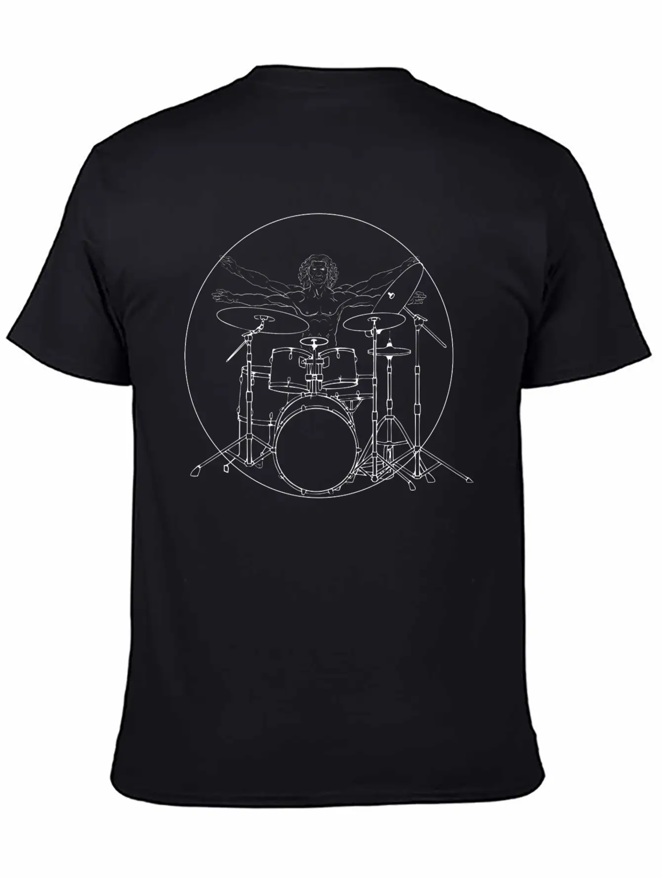 Davinci Art Drum Essential Unisex Summer Tee – Soft Cotton Casual Fit