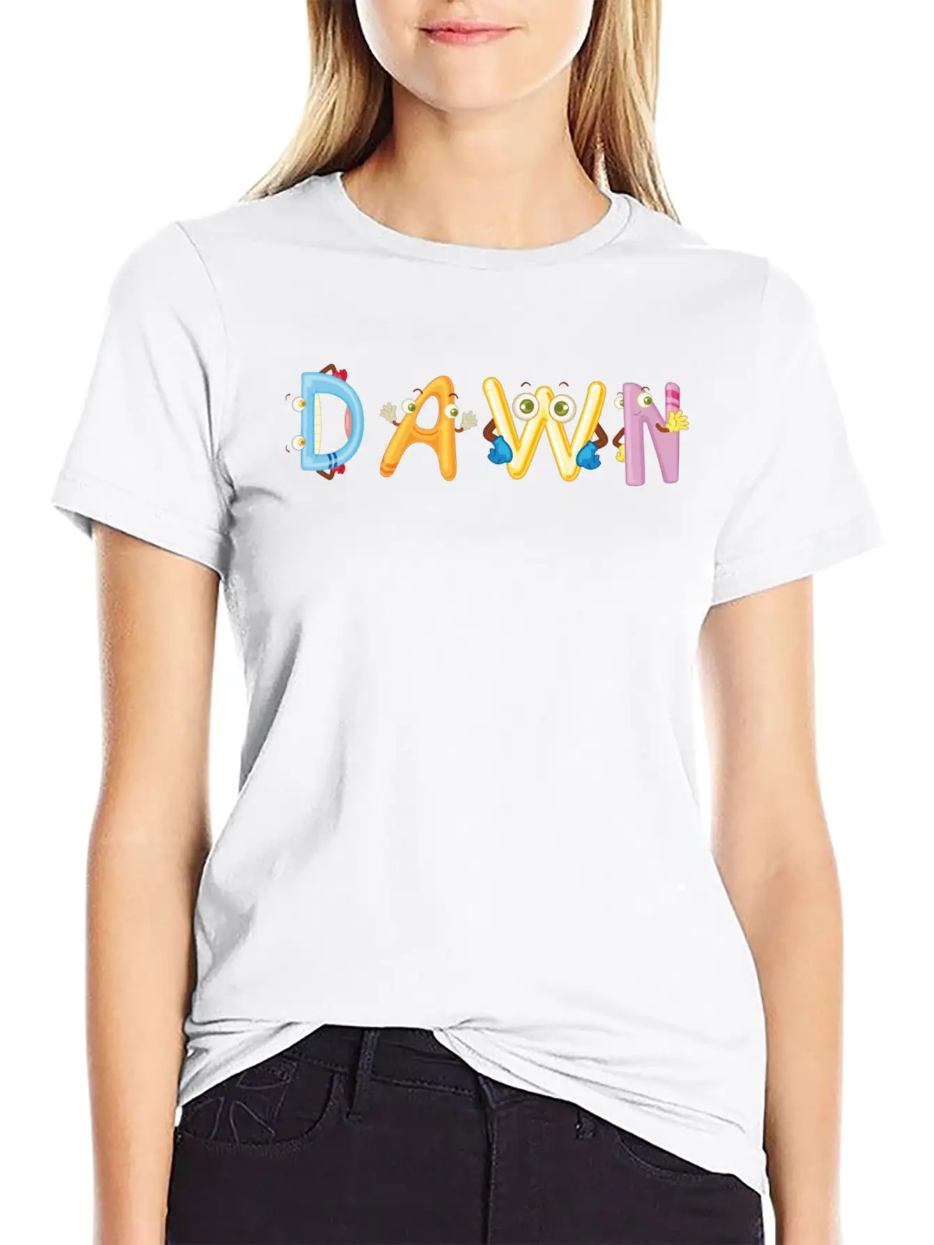 Dawn Comfortable Minimalist Graphic Tee – Summer Style Essential