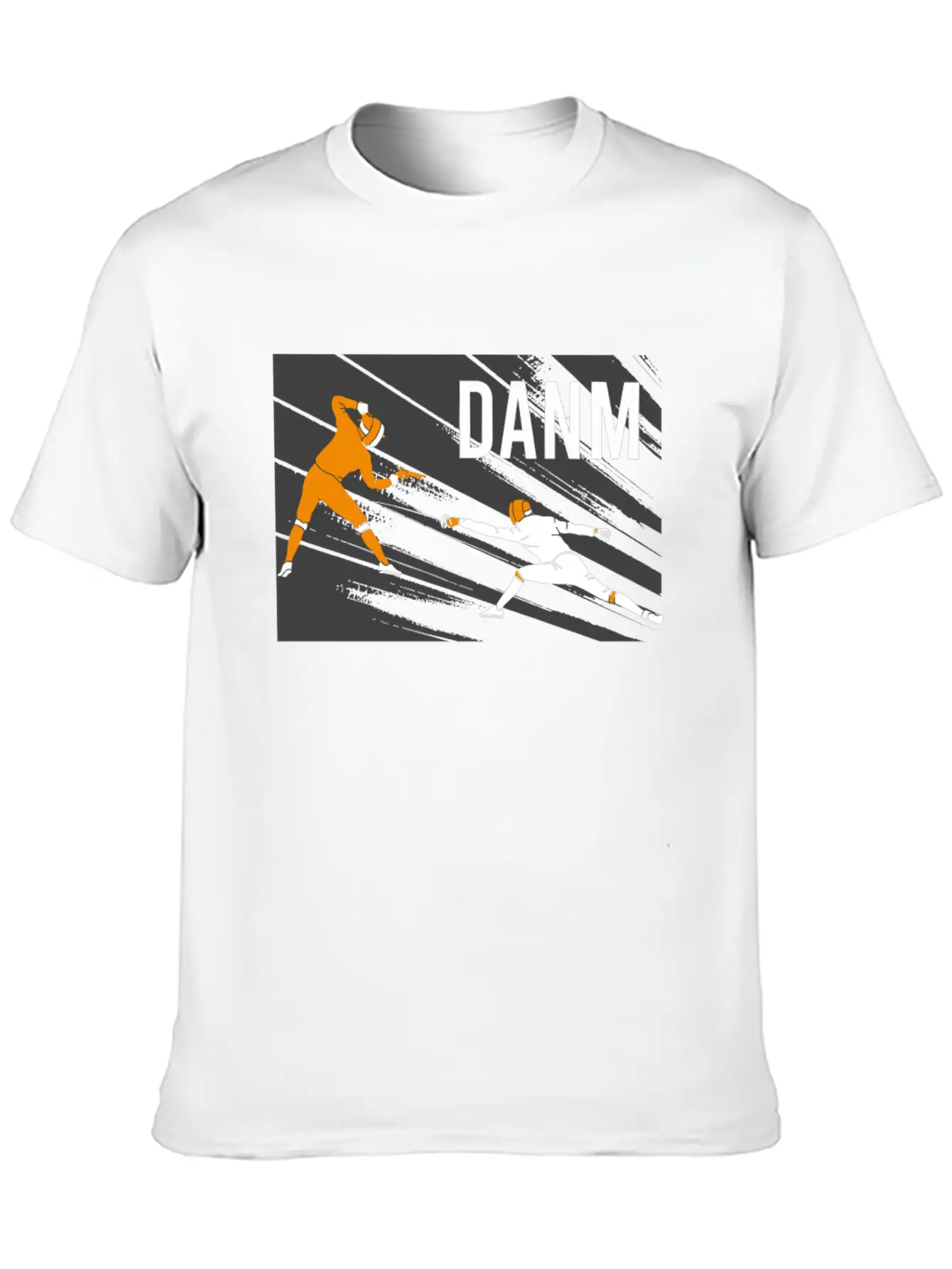 Dawn Funny Fencing Gift Timeless Short Sleeve Tee – Comfy And Minimalist Design