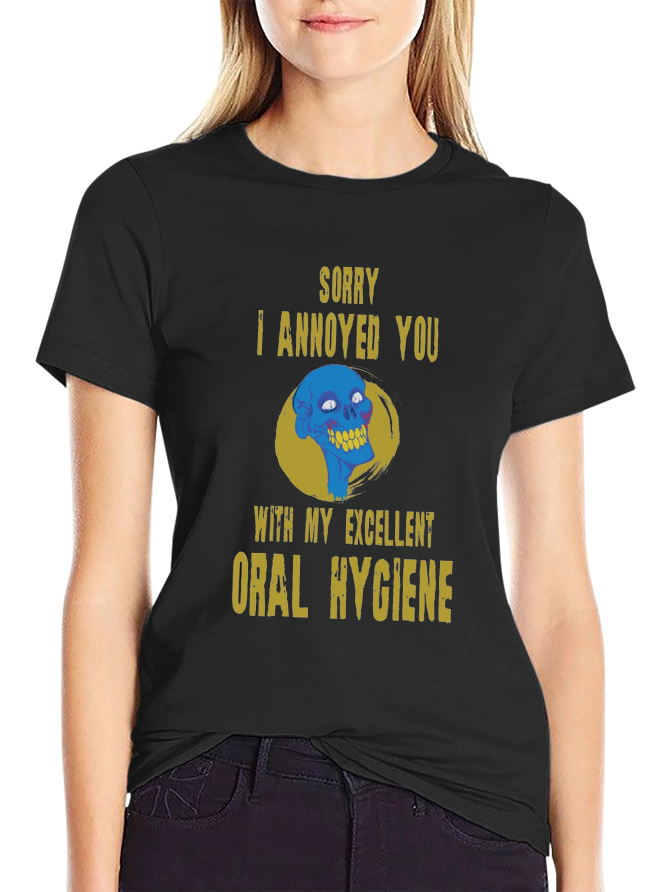 Funny Oral Hygiene Graphic T-Shirt