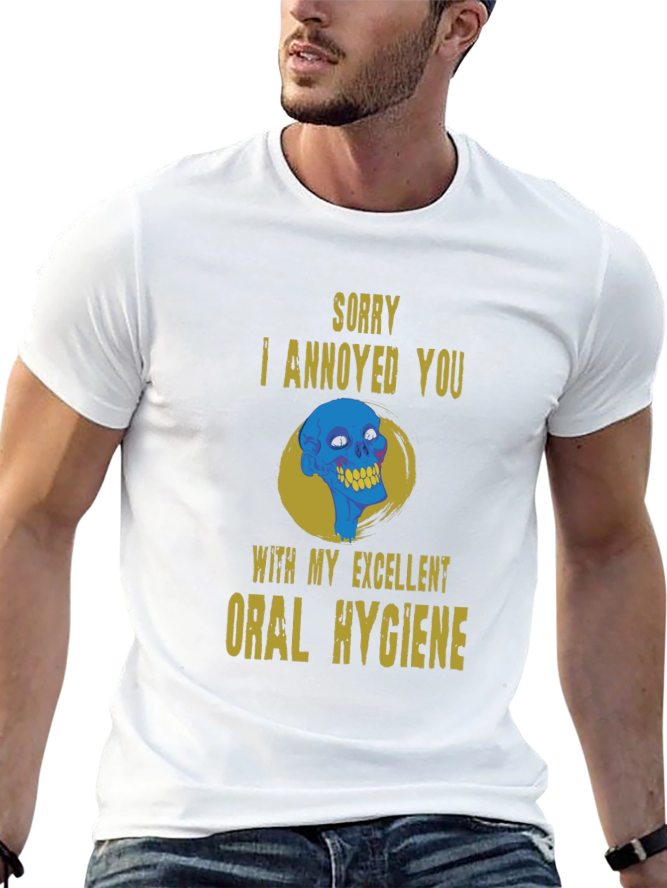 Funny Oral Hygiene Graphic T-Shirt