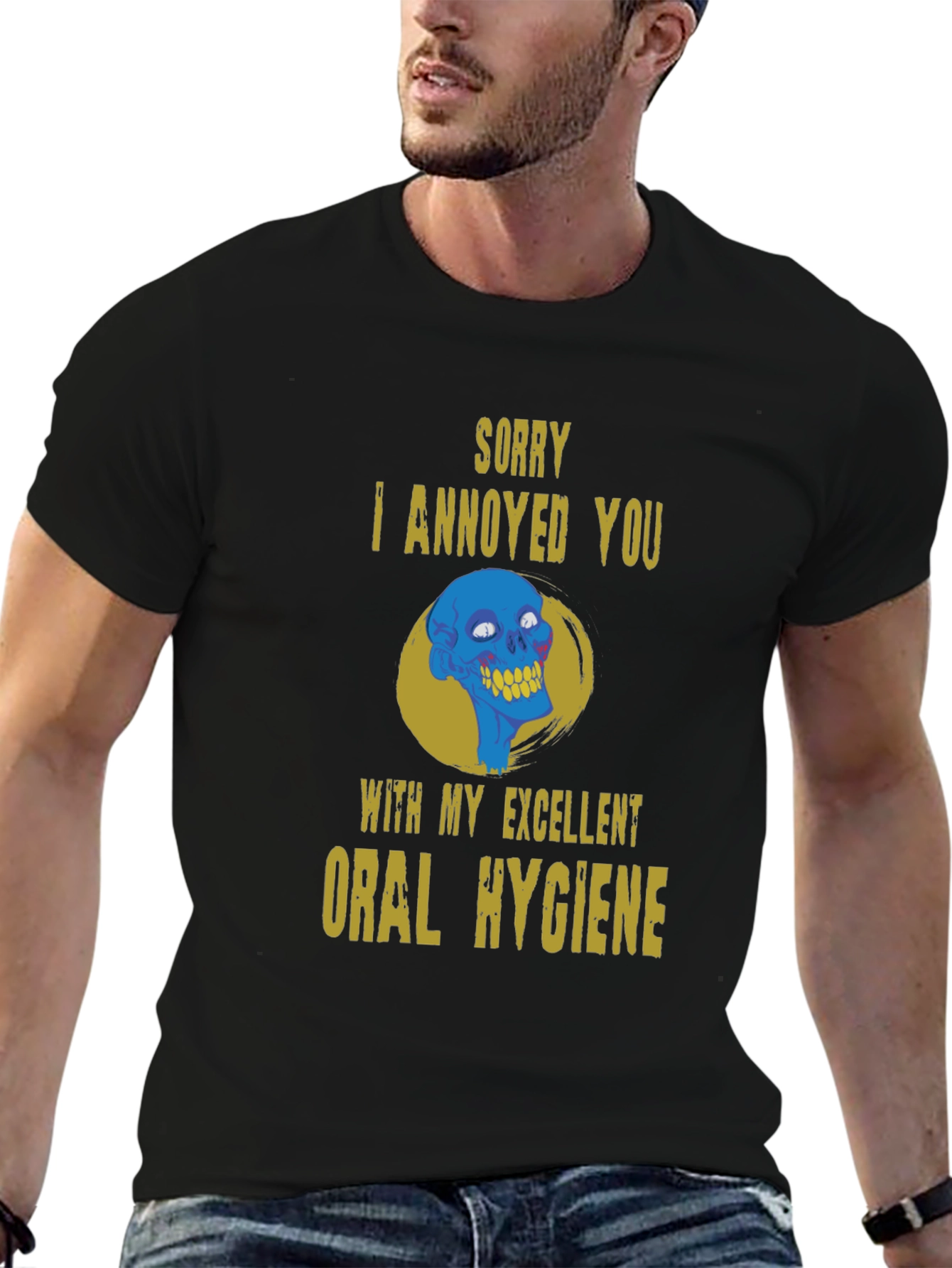 Funny Oral Hygiene Graphic T-Shirt