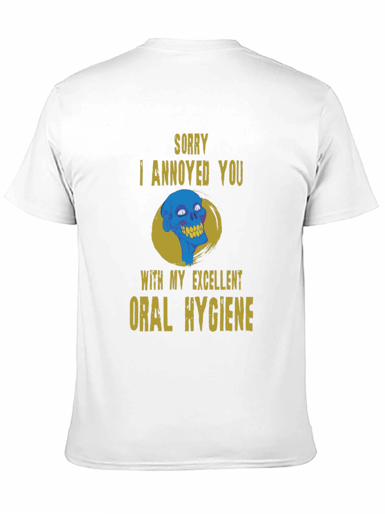 Funny Oral Hygiene Graphic T-Shirt