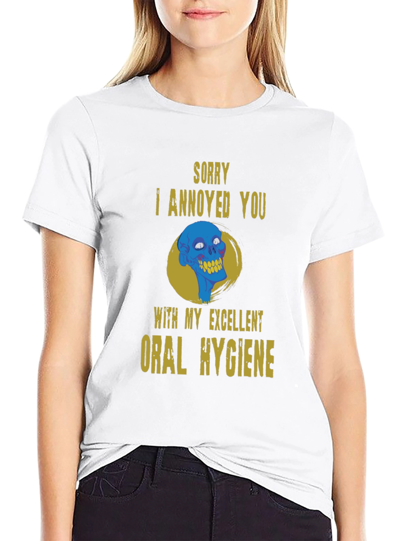 Funny Oral Hygiene Graphic T-Shirt