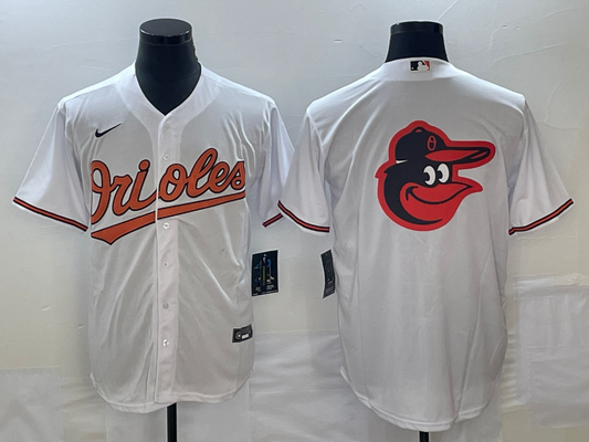 Men's Baltimore Orioles White Home Replica Player Jerseys