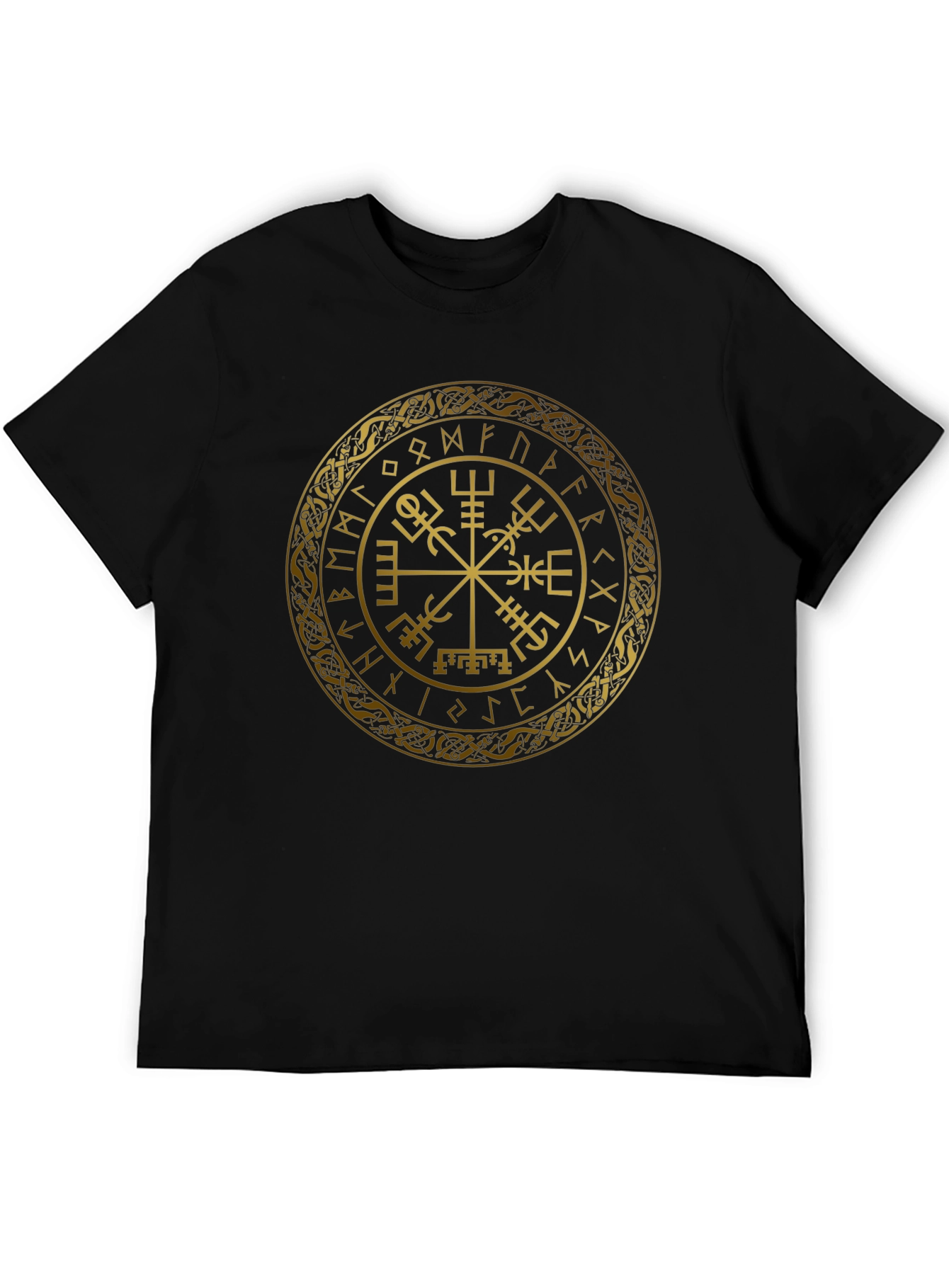 Vegvisir Compass Viking Runes Norse T-Shirt