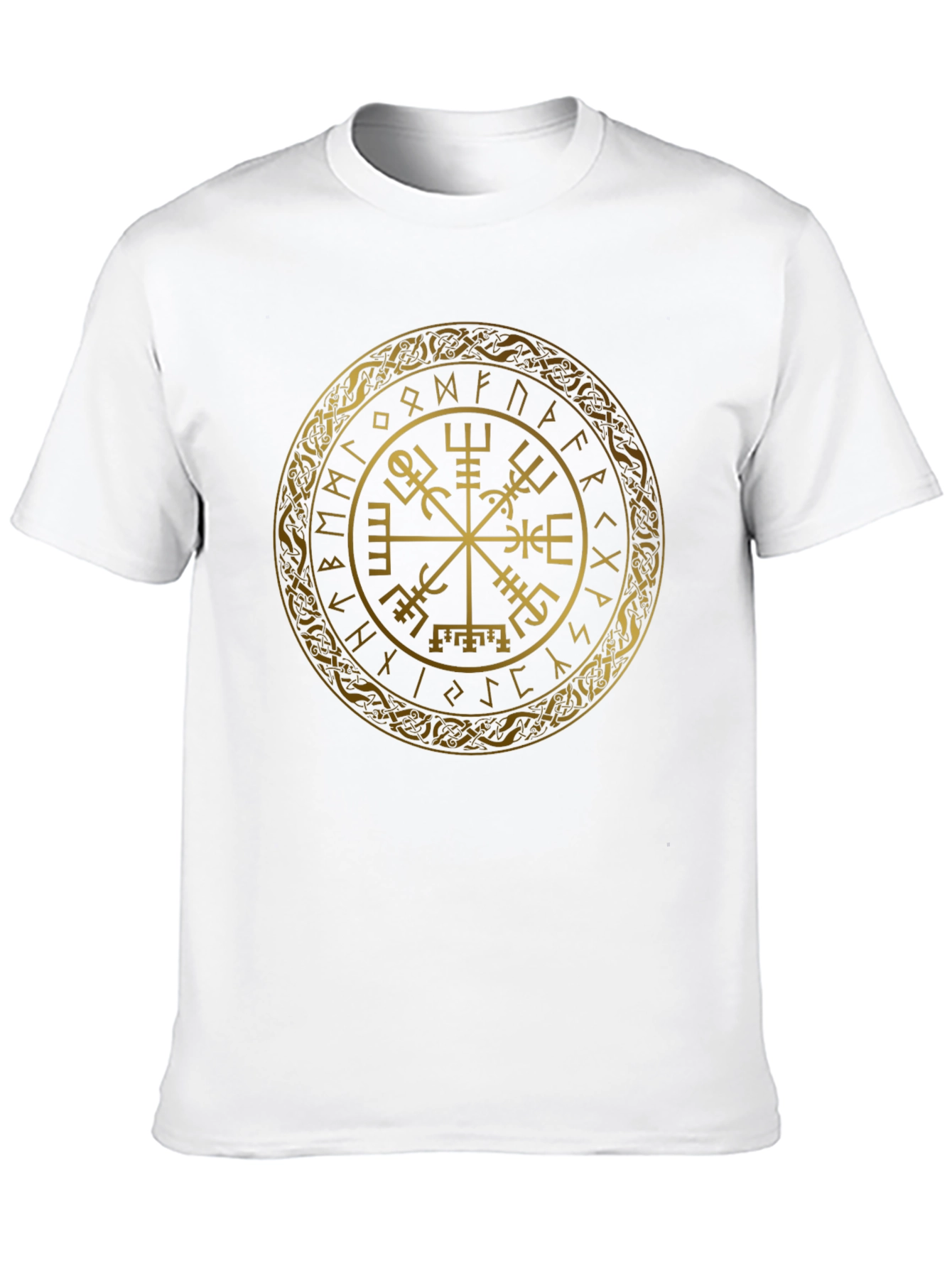 Vegvisir Compass Viking Runes Norse T-Shirt