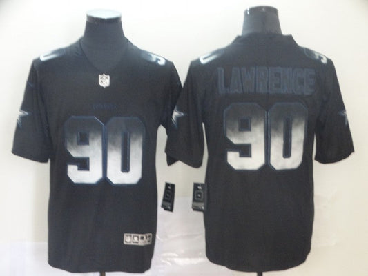 Men's Dallas Cowboys DeMarcus Lawrence #90 Black Alternate Game Jerseys