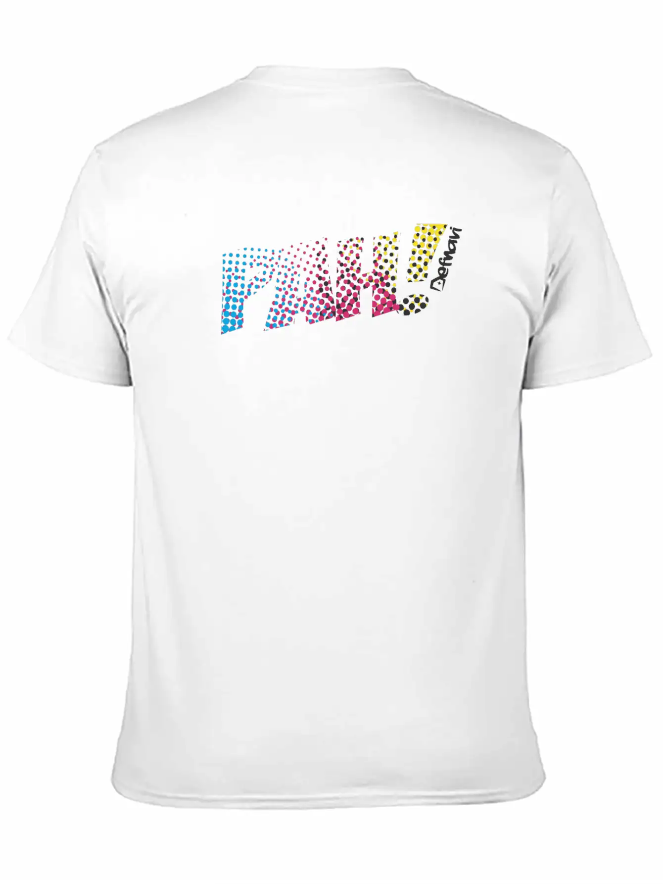 DEAF PAH! CMYK Essential Unisex Summer Tee – Soft Cotton Casual Fit