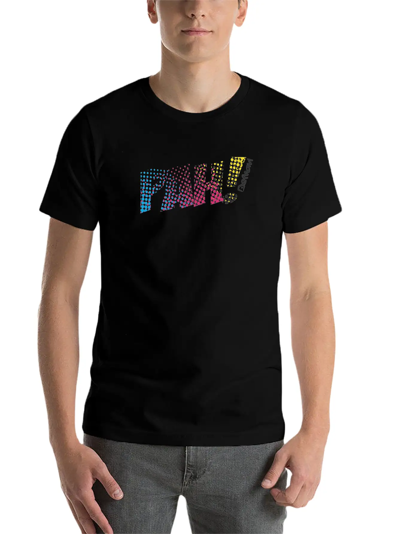 DEAF PAH! CMYK Essential Unisex Summer Tee – Soft Cotton Casual Fit