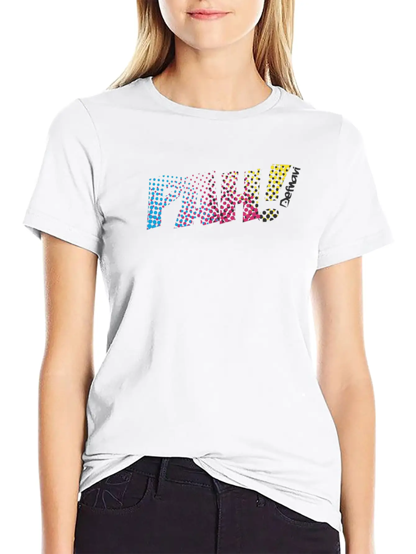 DEAF PAH! CMYK Essential Unisex Summer Tee – Soft Cotton Casual Fit