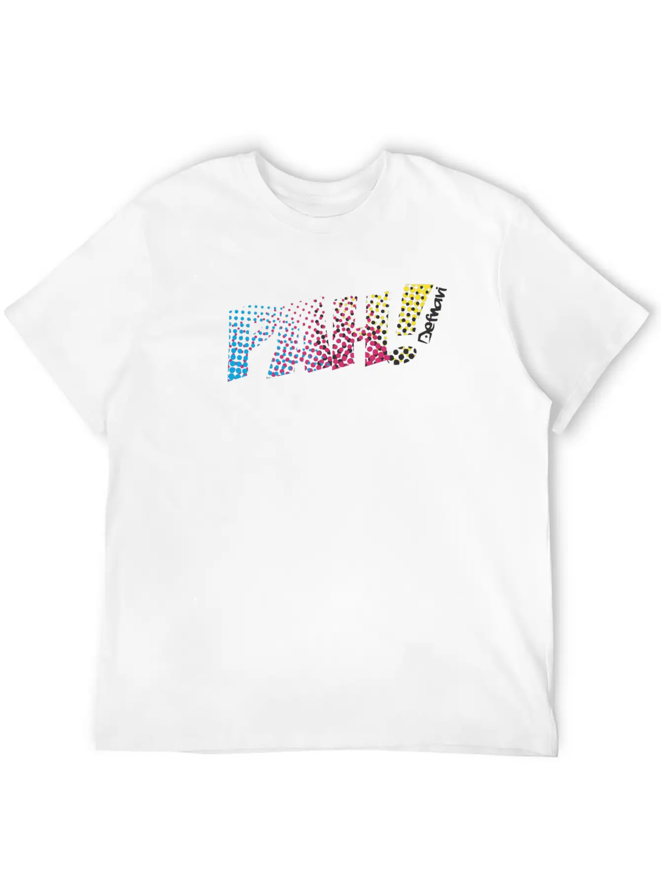 DEAF PAH! CMYK Essential Unisex Summer Tee – Soft Cotton Casual Fit