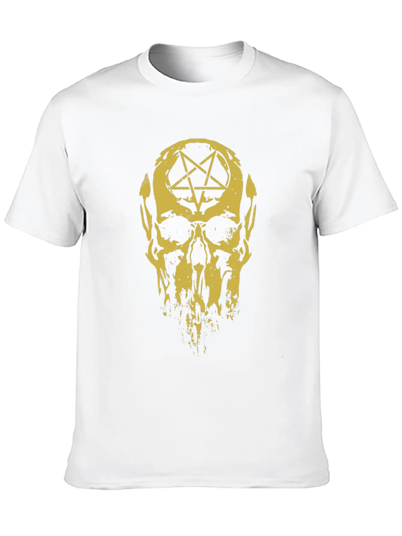 Death Metal Skull Essential Unisex Summer Tee – Soft Cotton Casual Fit