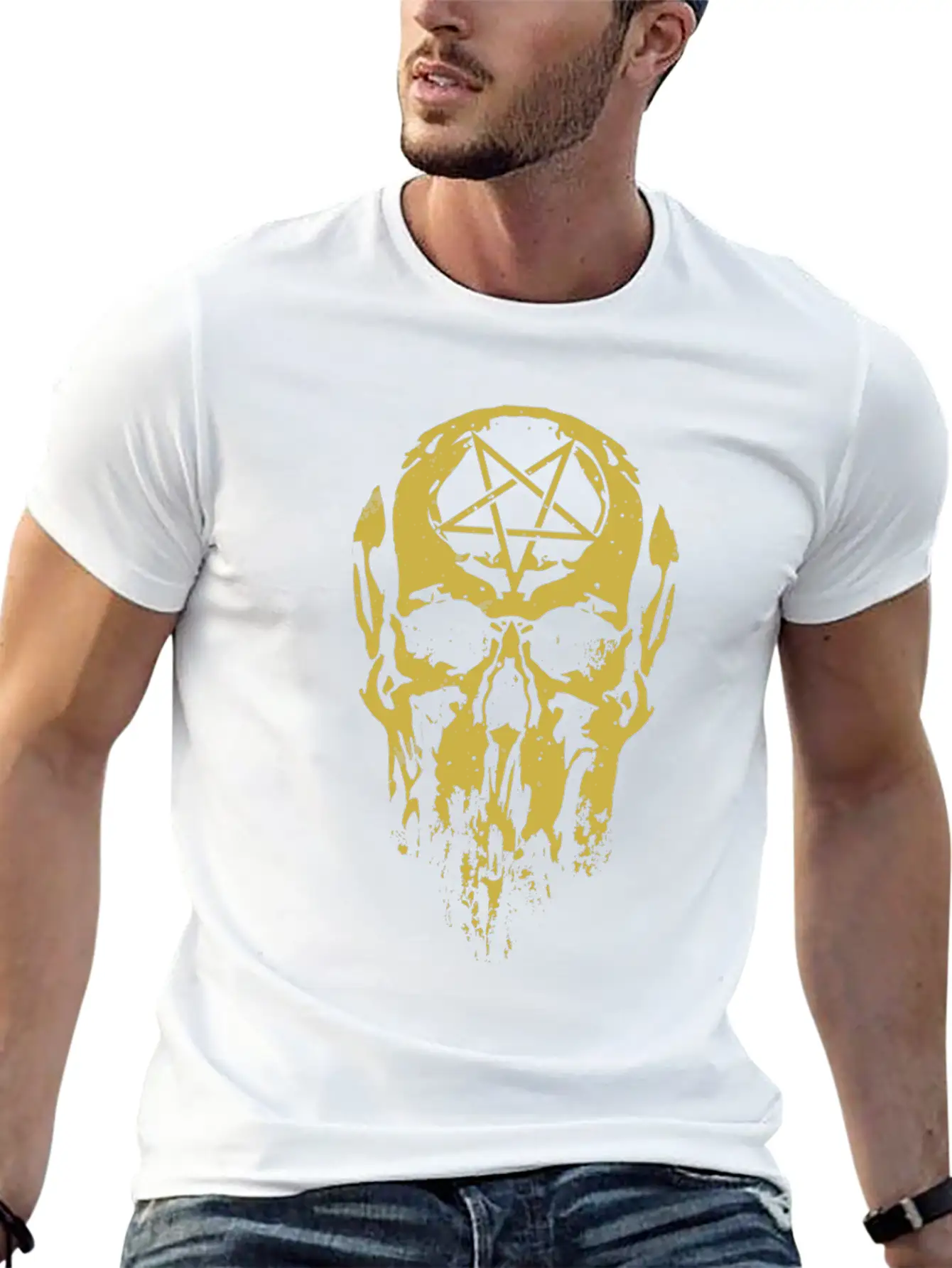 Death Metal Skull Essential Unisex Summer Tee – Soft Cotton Casual Fit