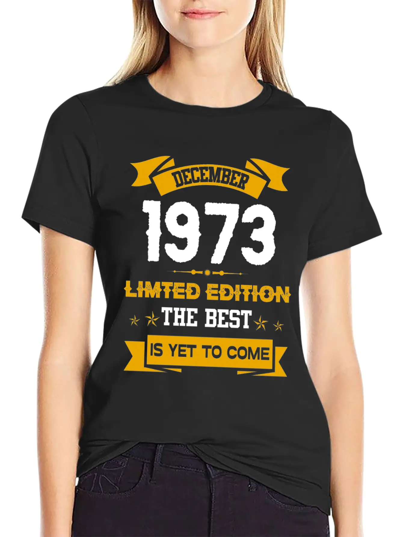 December 1973 Birthday Surprise Timeless Short Sleeve Tee – Comfy And Minimalist Design
