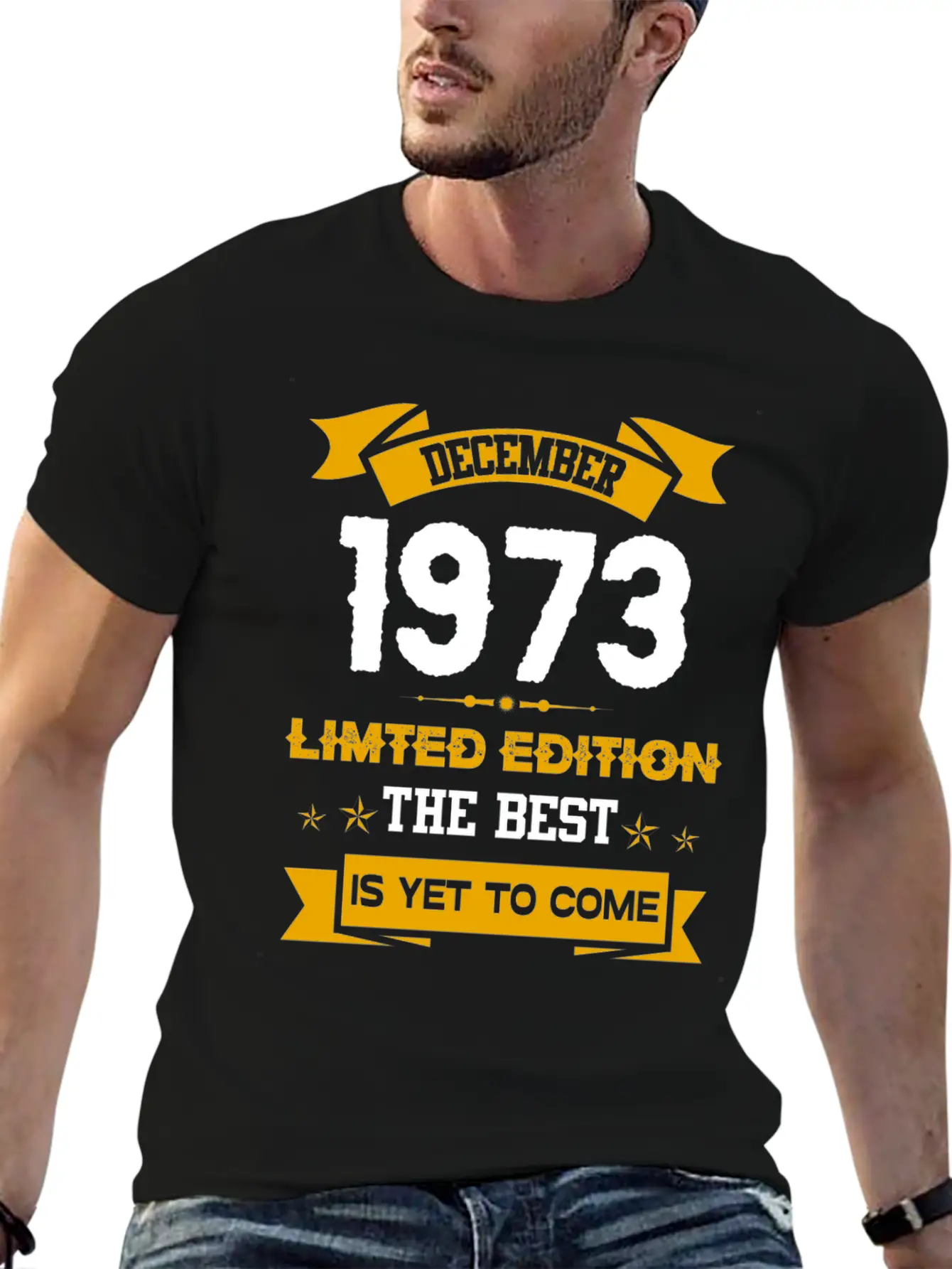 December 1973 Birthday Surprise Timeless Short Sleeve Tee – Comfy And Minimalist Design