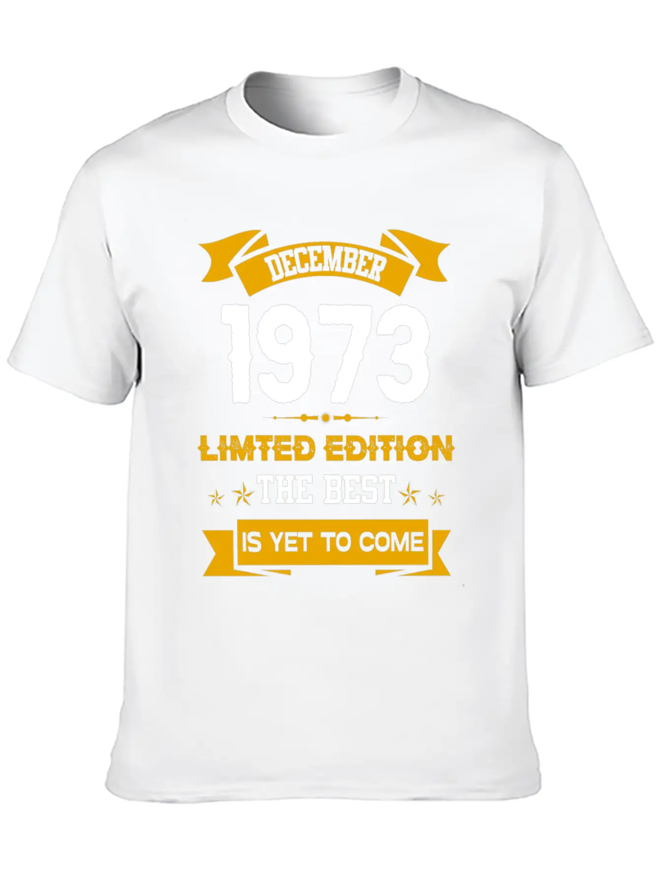 December 1973 Birthday Surprise Timeless Short Sleeve Tee – Comfy And Minimalist Design