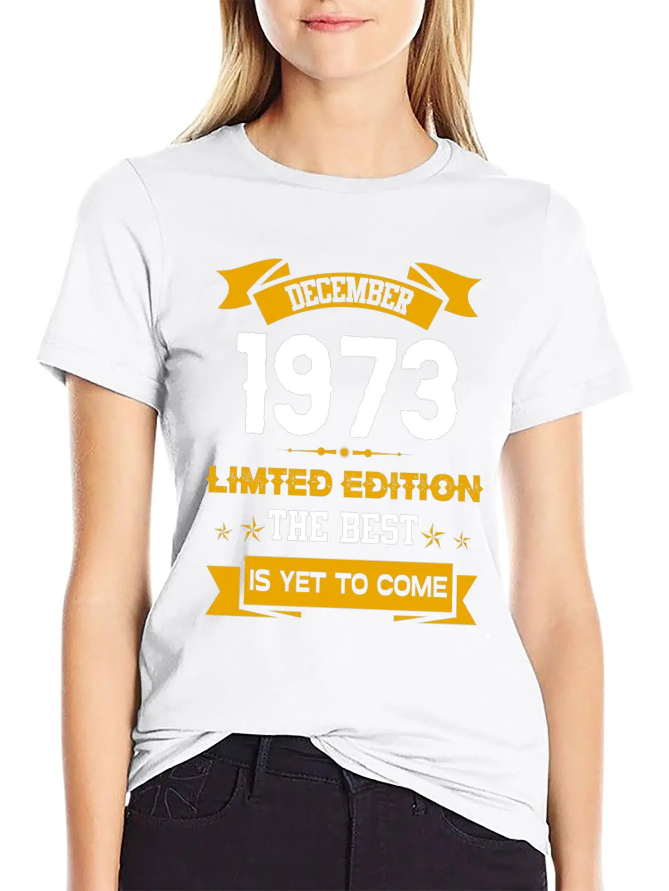 December 1973 Birthday Surprise Timeless Short Sleeve Tee – Comfy And Minimalist Design