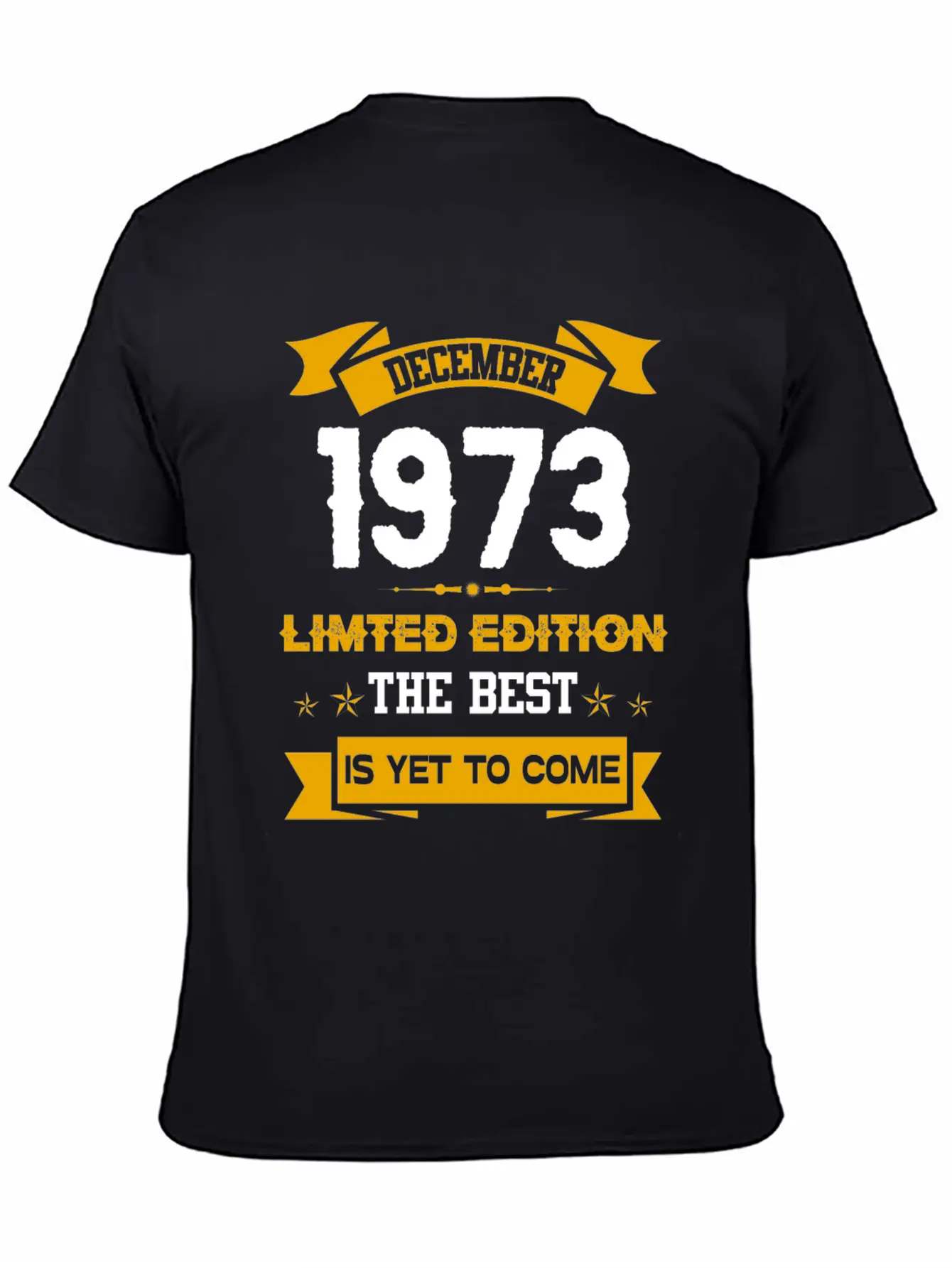 December 1973 Birthday Surprise Timeless Short Sleeve Tee – Comfy And Minimalist Design