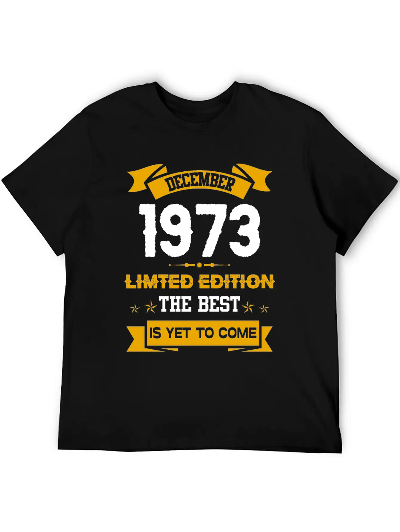 December 1973 Birthday Surprise Timeless Short Sleeve Tee – Comfy And Minimalist Design
