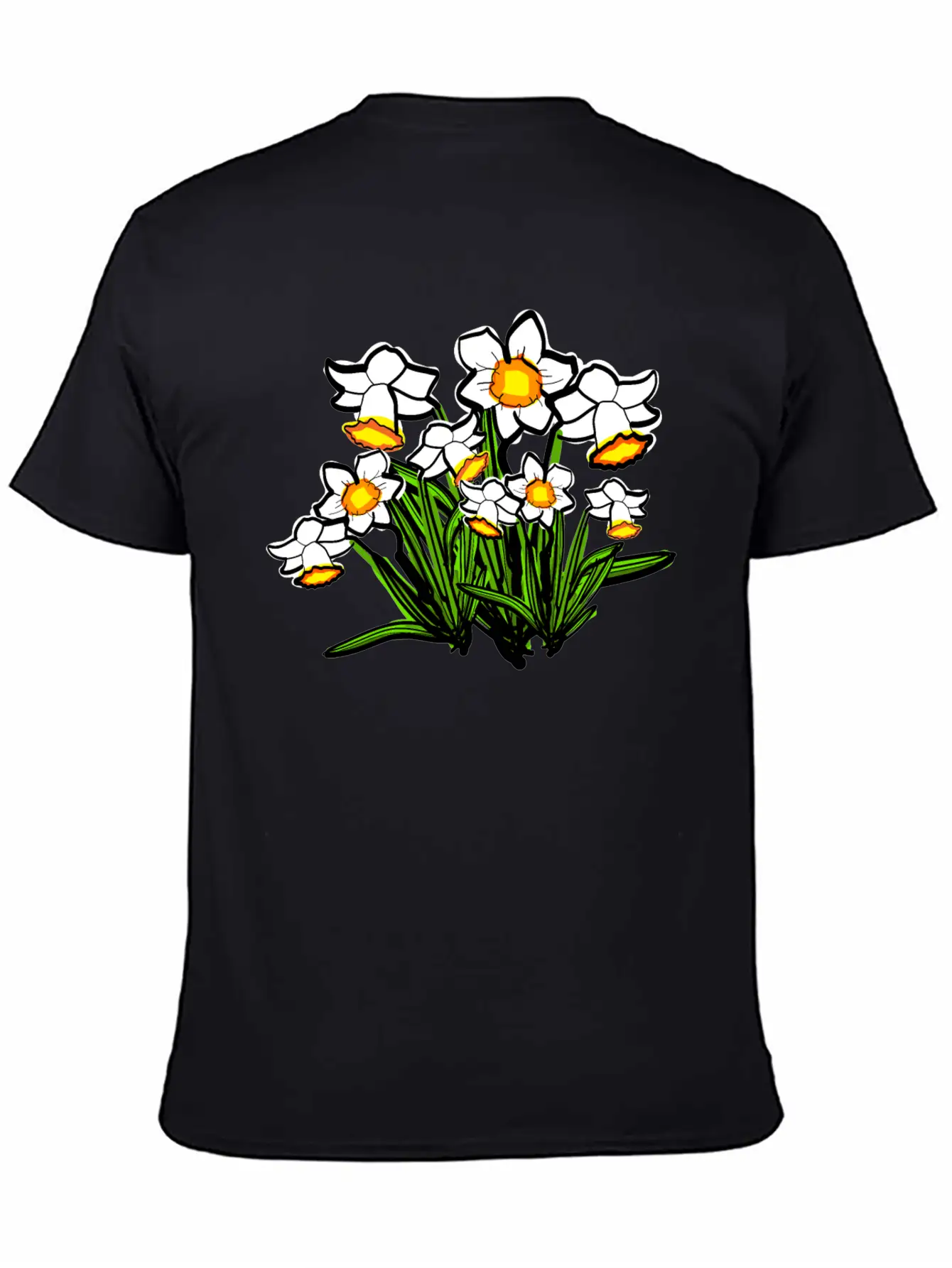 December Birth Flower Narcissus Timeless Short Sleeve Tee – Comfy And Minimalist Design
