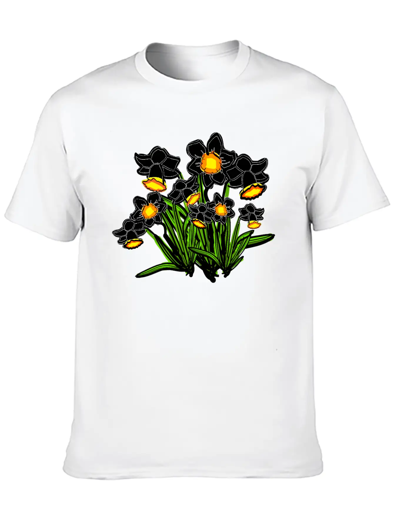December Birth Flower Narcissus Timeless Short Sleeve Tee – Comfy And Minimalist Design