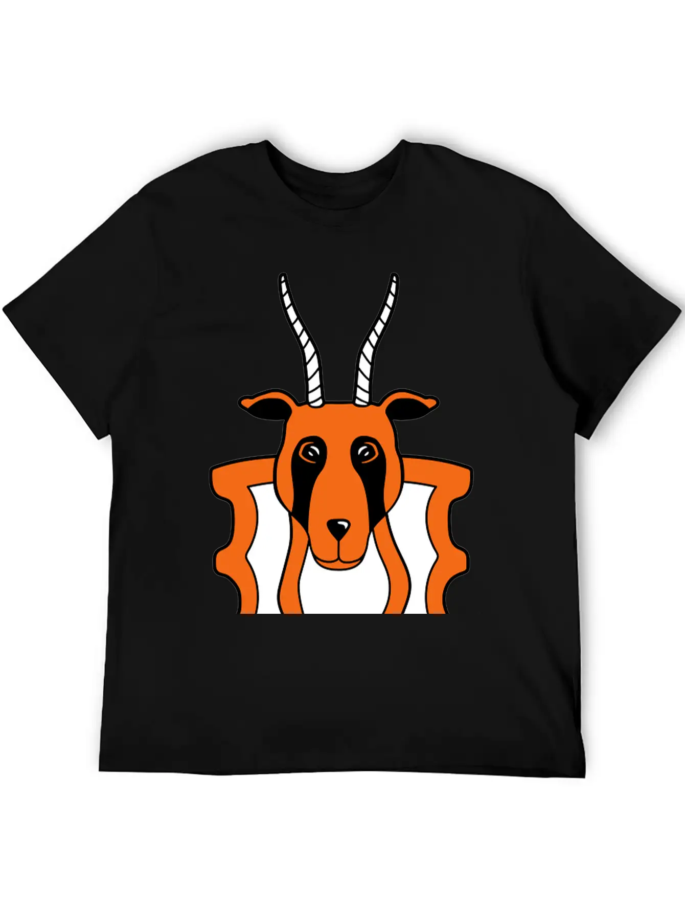 Decoration Antelope Wall Trophy Stylish Everyday T-Shirt – Unisex Basic Cotton Tee