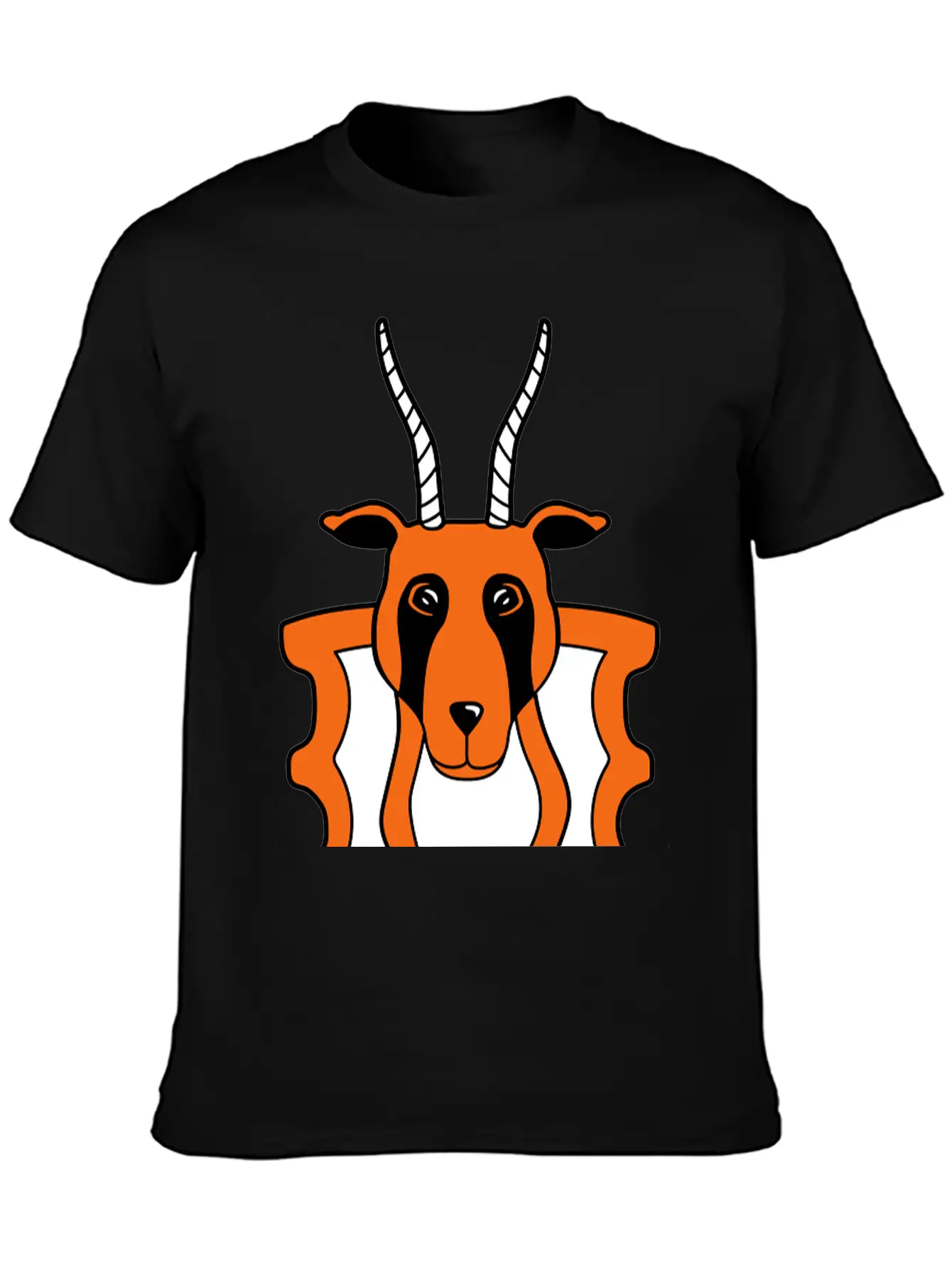 Decoration Antelope Wall Trophy Stylish Everyday T-Shirt – Unisex Basic Cotton Tee