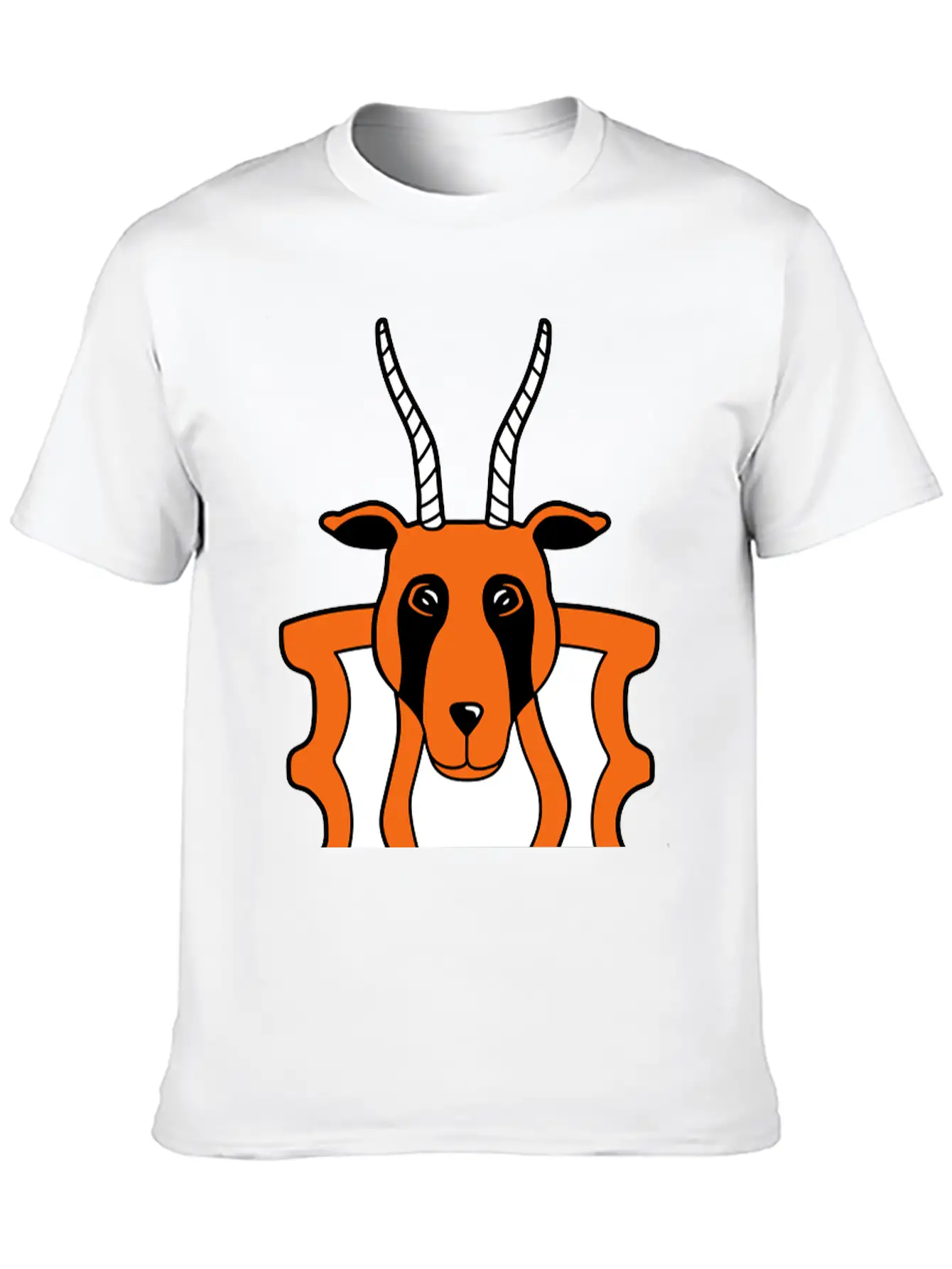 Decoration Antelope Wall Trophy Stylish Everyday T-Shirt – Unisex Basic Cotton Tee