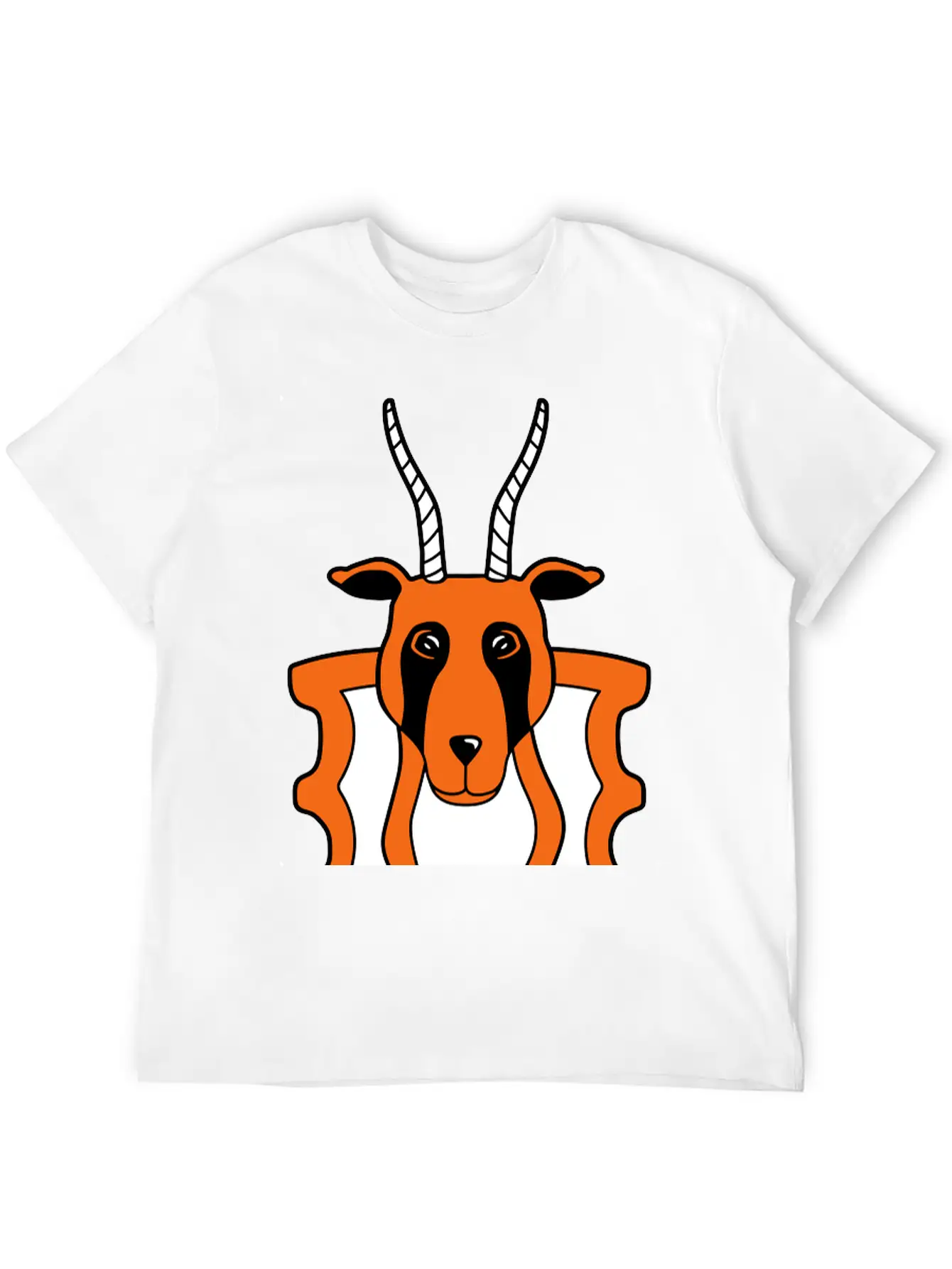 Decoration Antelope Wall Trophy Stylish Everyday T-Shirt – Unisex Basic Cotton Tee