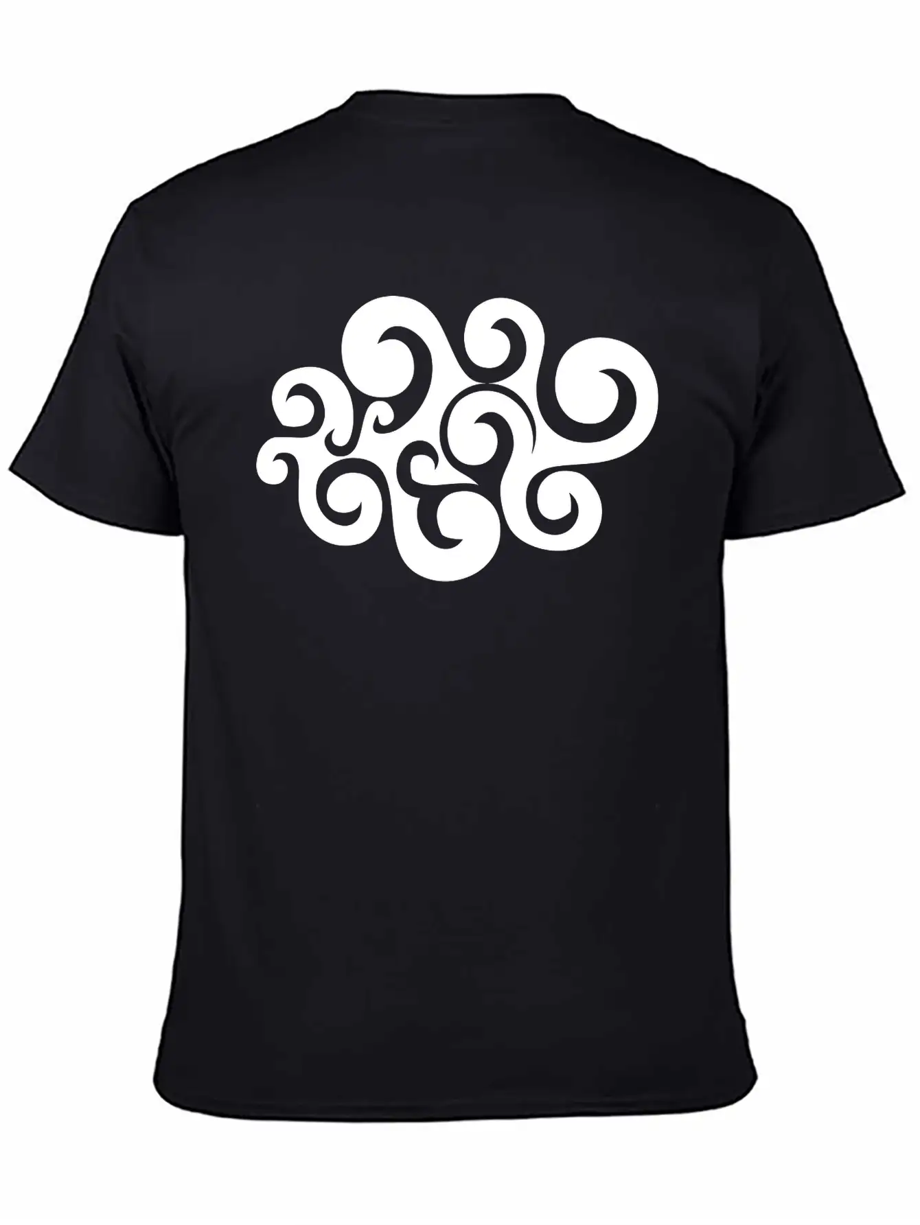 Decorative Cloud Unisex Short Sleeve Soft Cotton T-Shirt – Casual Everyday Wear