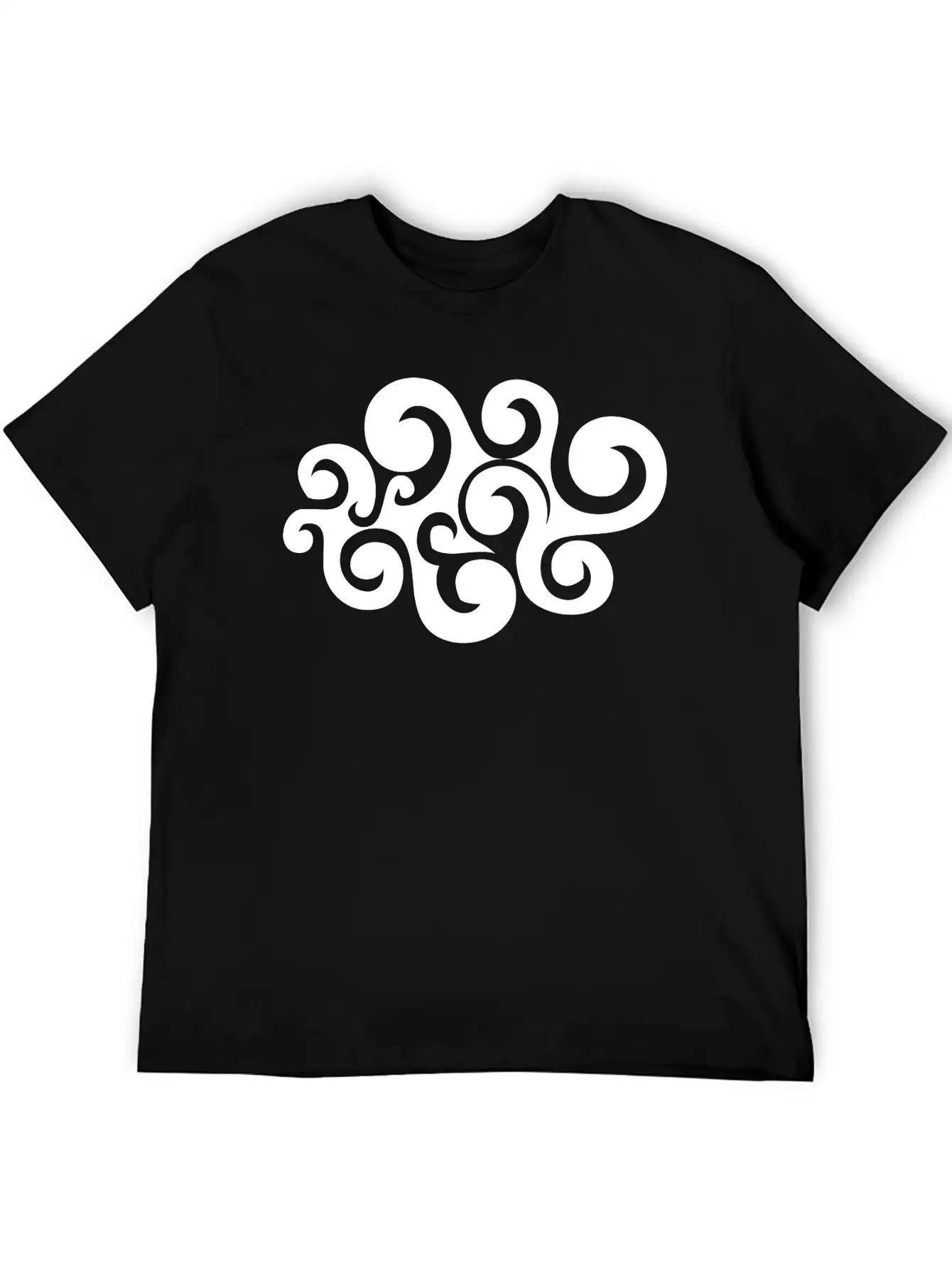 Decorative Cloud Unisex Short Sleeve Soft Cotton T-Shirt – Casual Everyday Wear