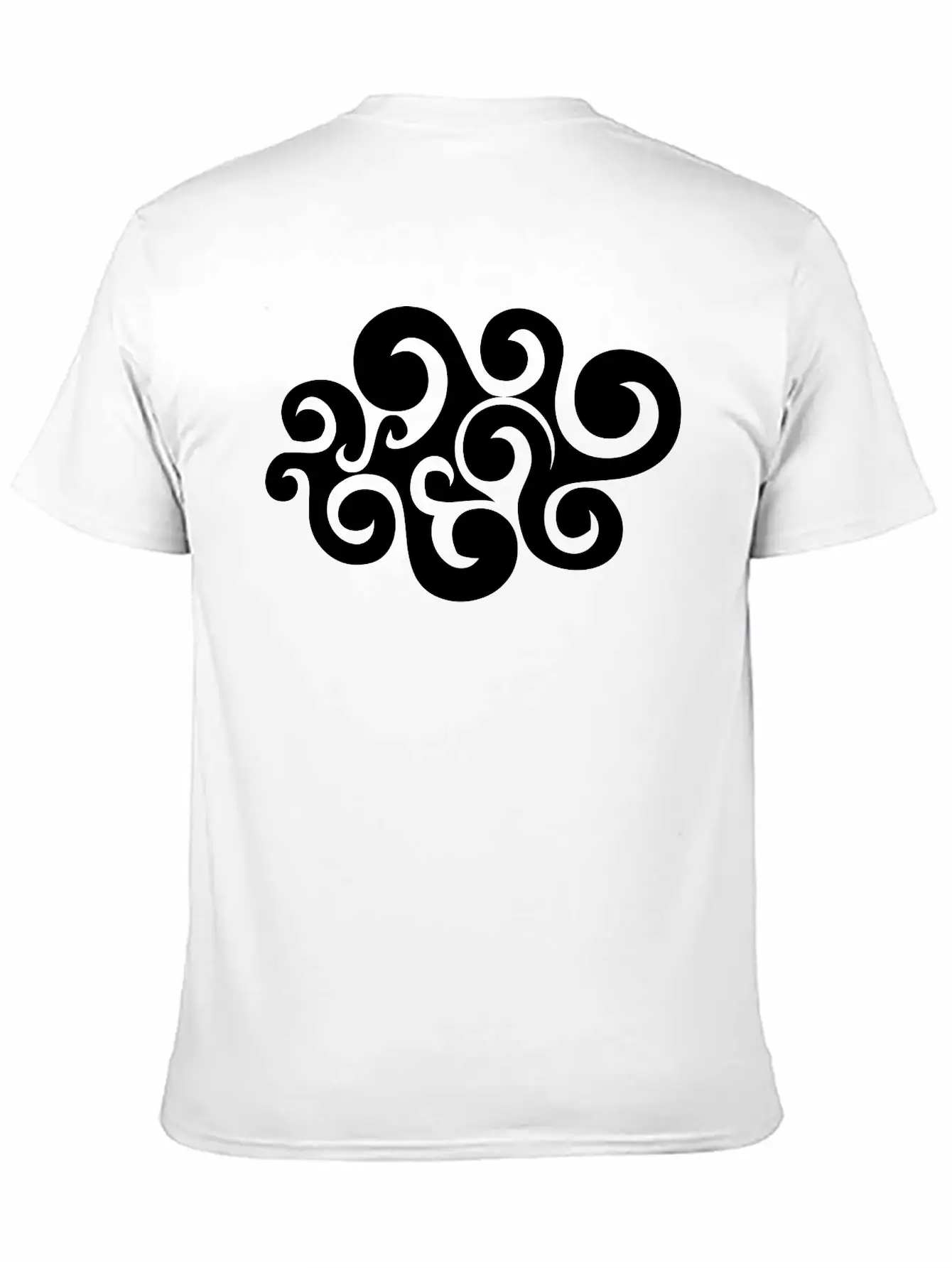 Decorative Cloud Unisex Short Sleeve Soft Cotton T-Shirt – Casual Everyday Wear