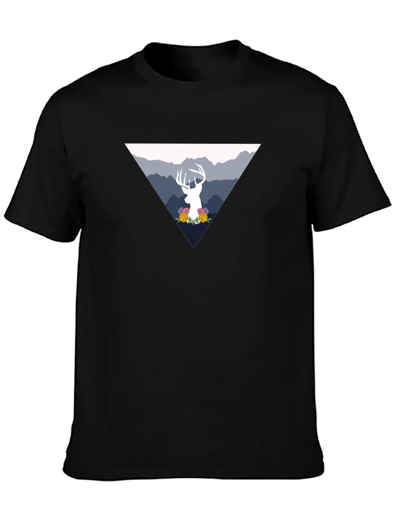 Deer Basic Graphic T-Shirt – Daily Comfort In Soft Cotton