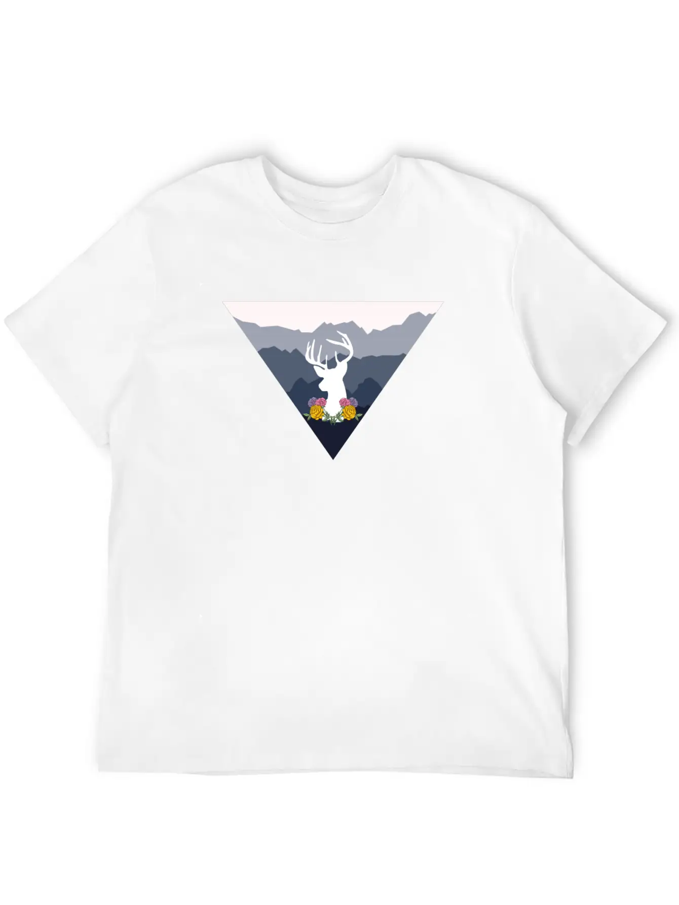 Deer Basic Graphic T-Shirt – Daily Comfort In Soft Cotton