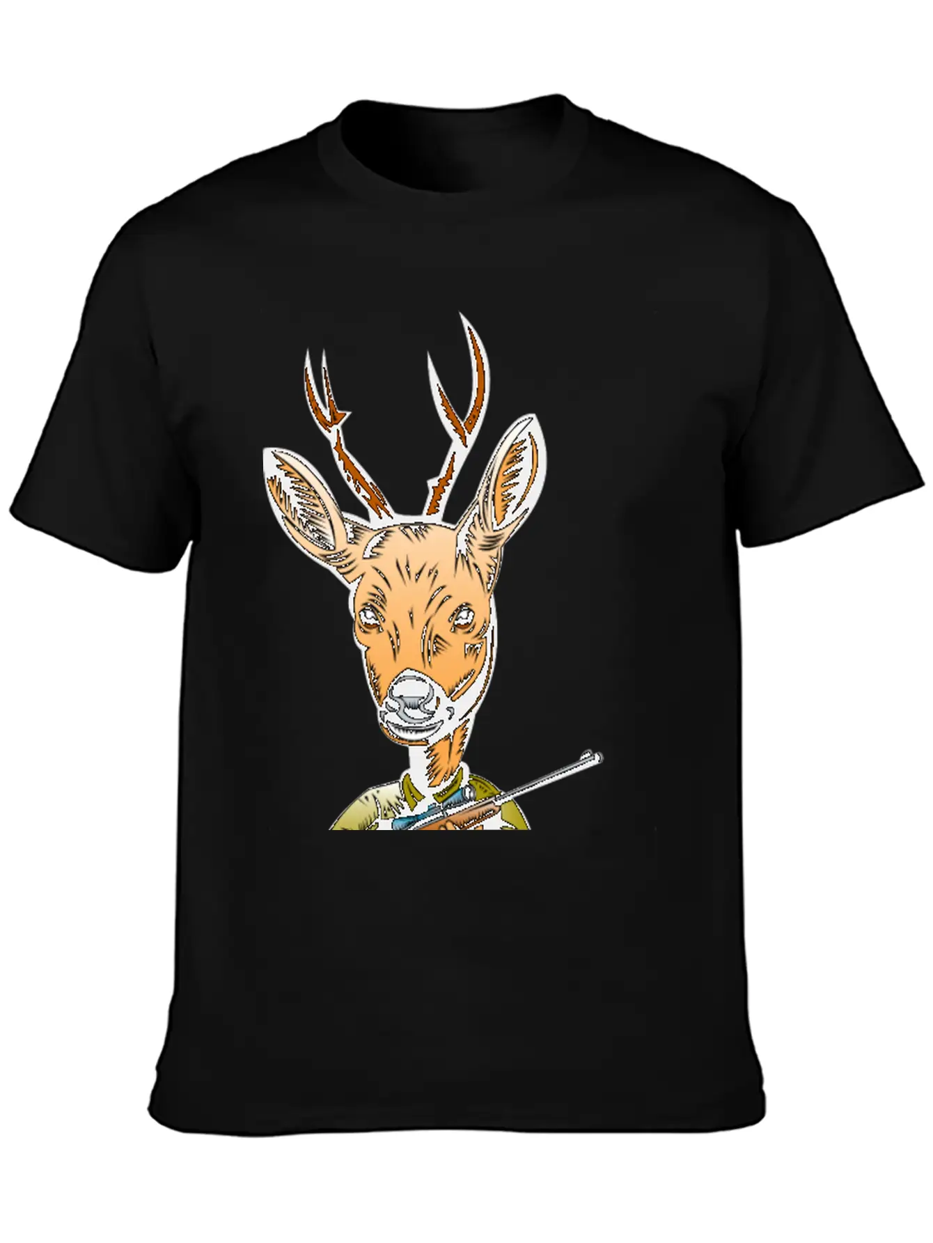 Deer Hunter Timeless Short Sleeve Tee – Comfy And Minimalist Design