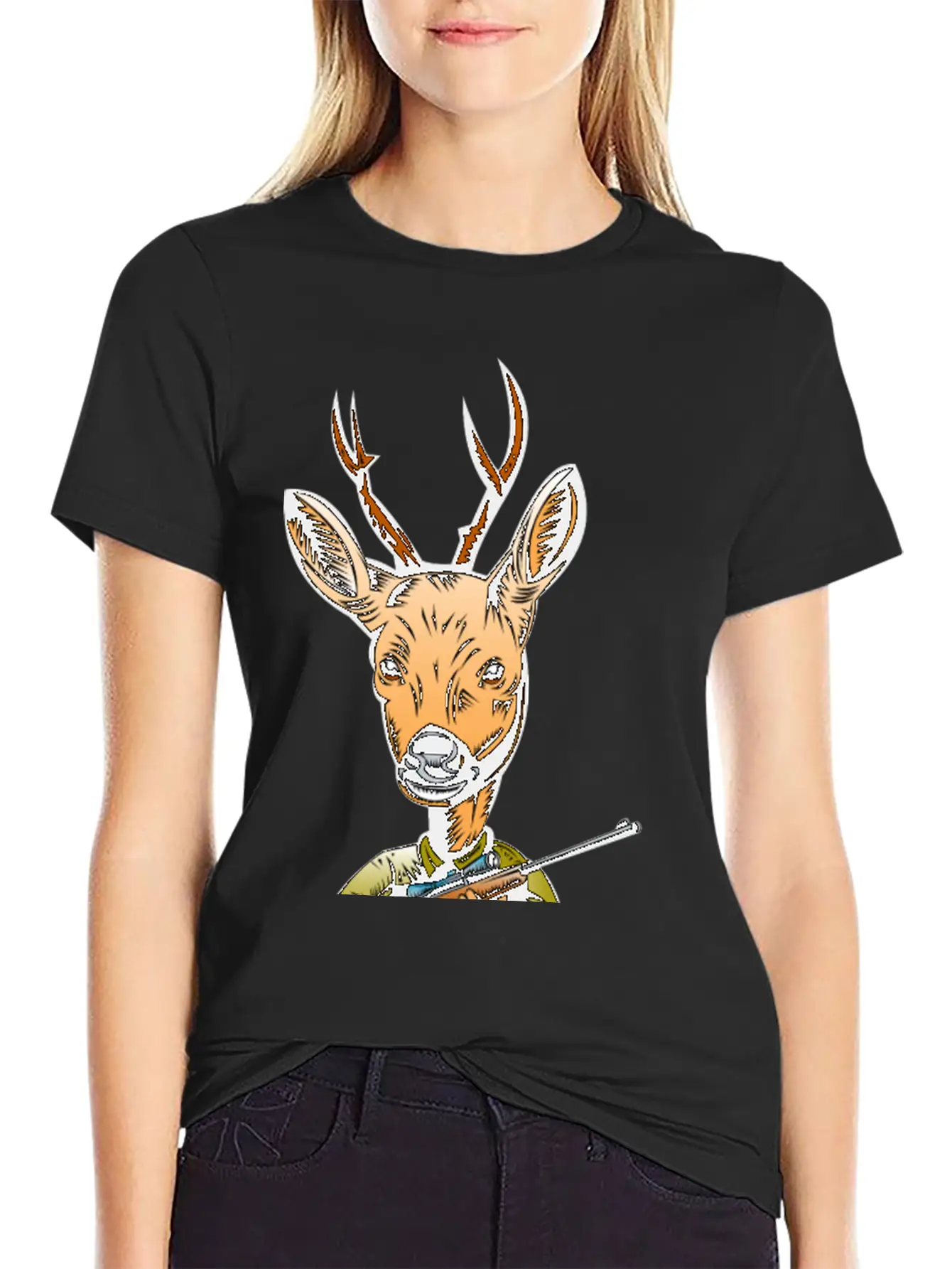 Deer Hunter Timeless Short Sleeve Tee – Comfy And Minimalist Design