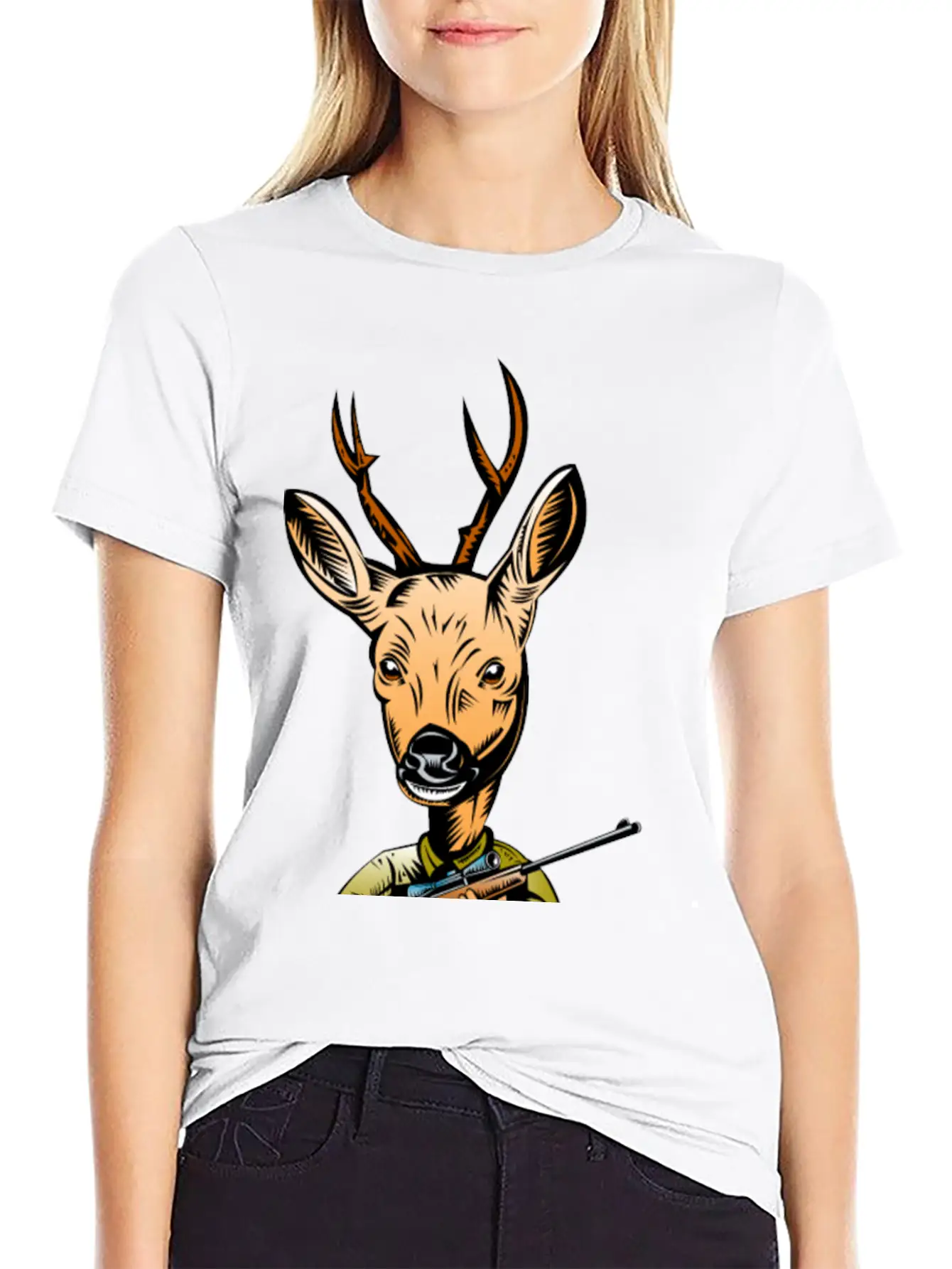 Deer Hunter Timeless Short Sleeve Tee – Comfy And Minimalist Design