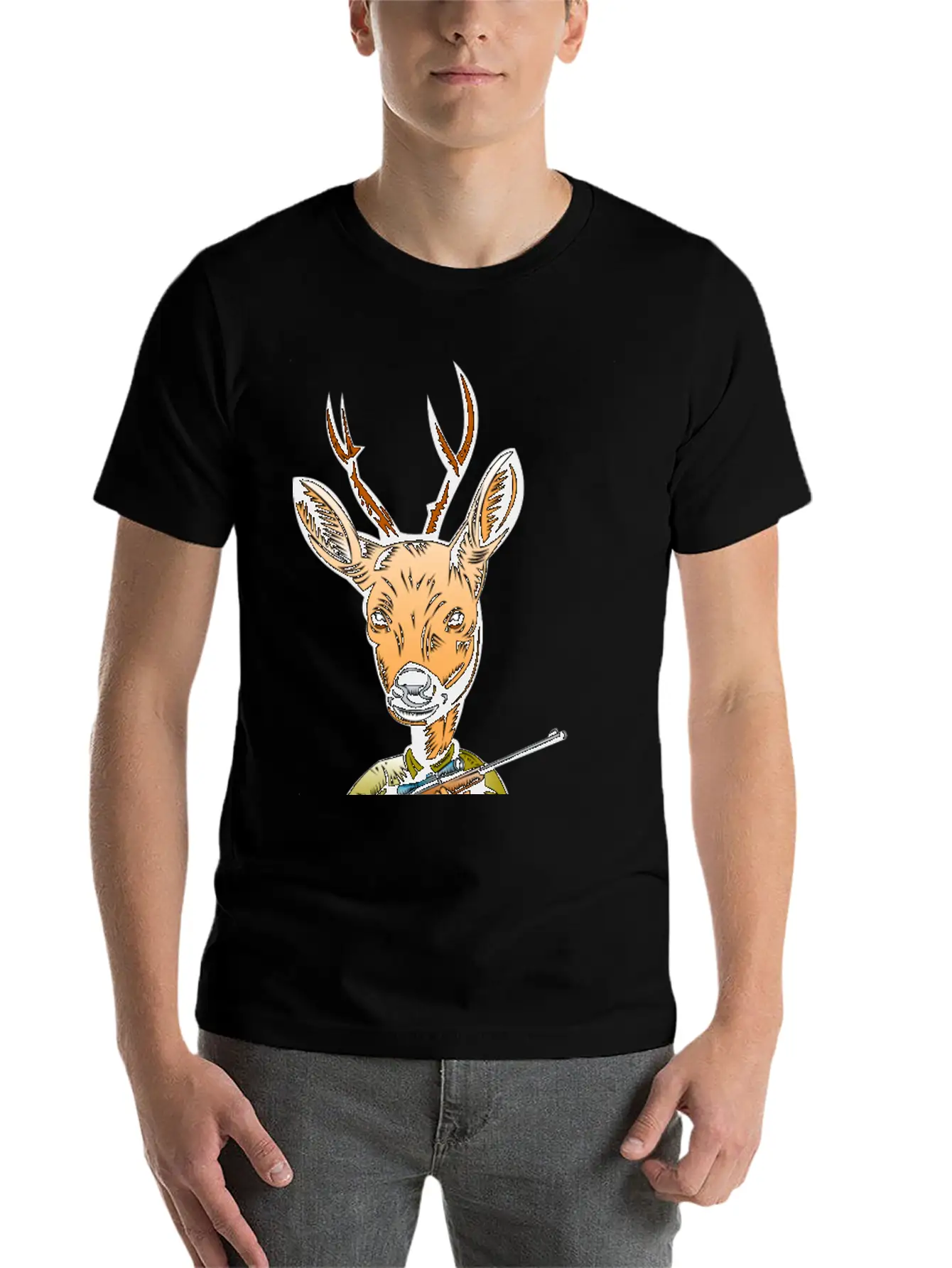 Deer Hunter Timeless Short Sleeve Tee – Comfy And Minimalist Design