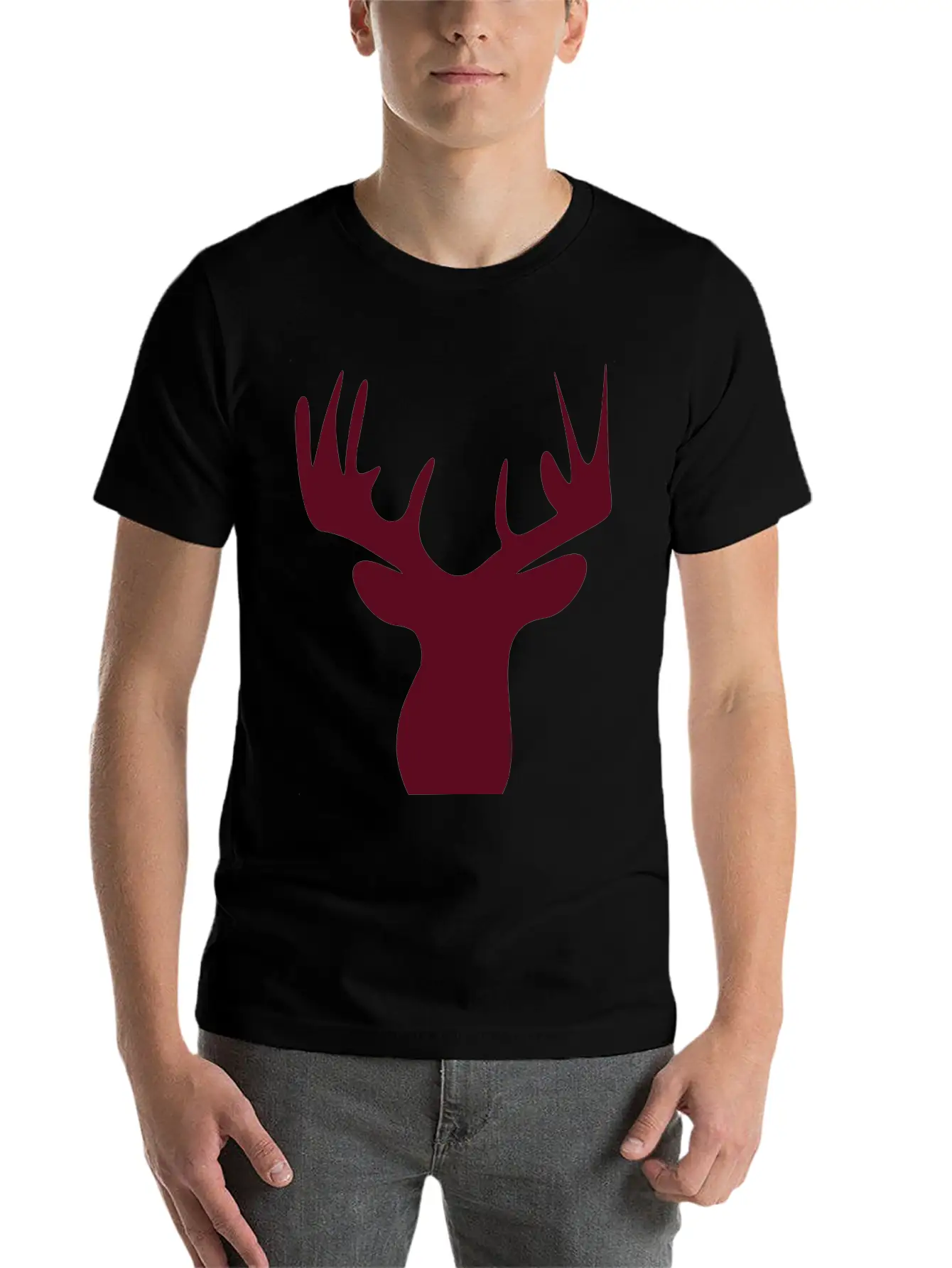 Deer Timeless Short Sleeve Tee – Comfy And Minimalist Design