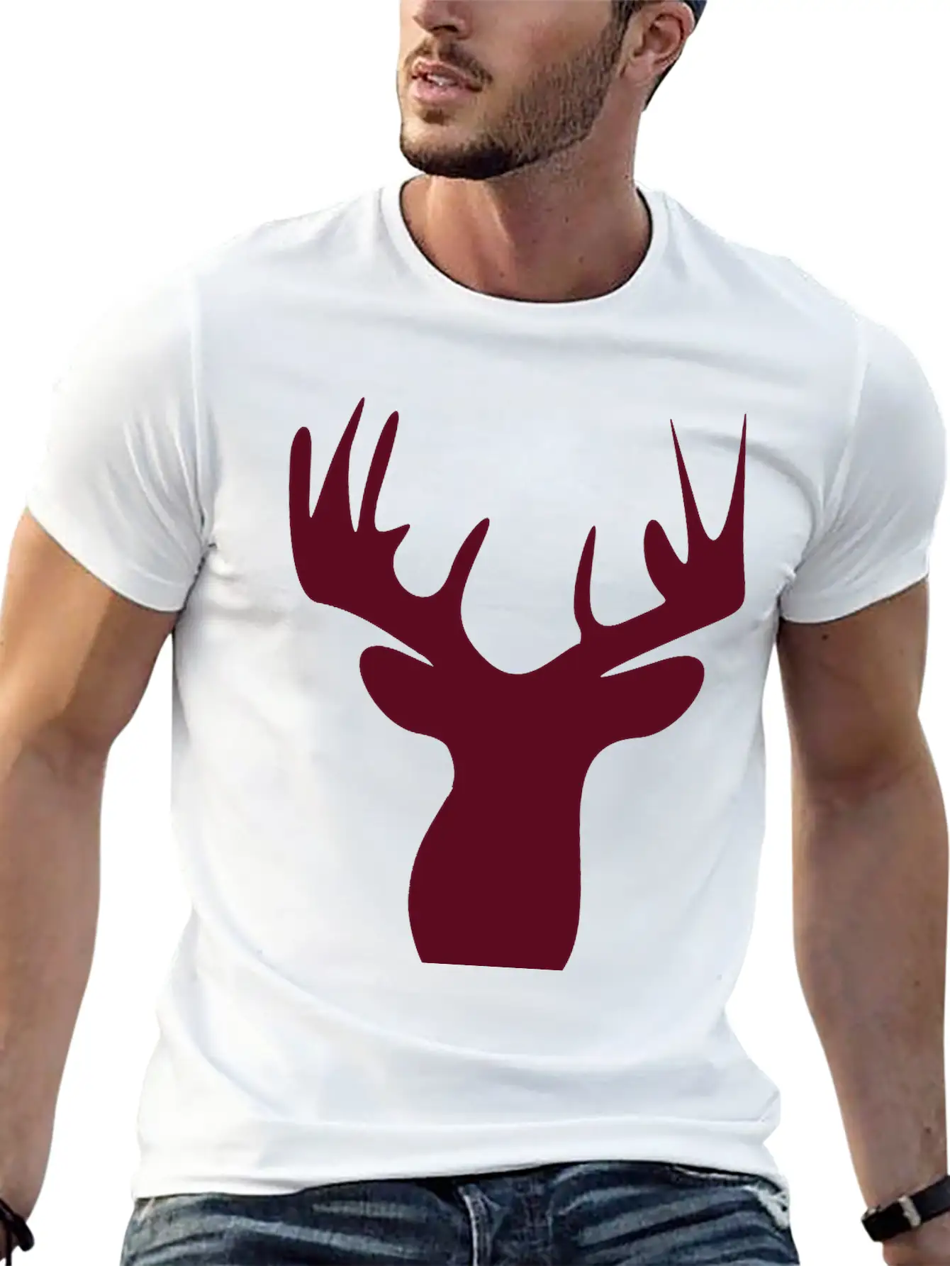 Deer Timeless Short Sleeve Tee – Comfy And Minimalist Design
