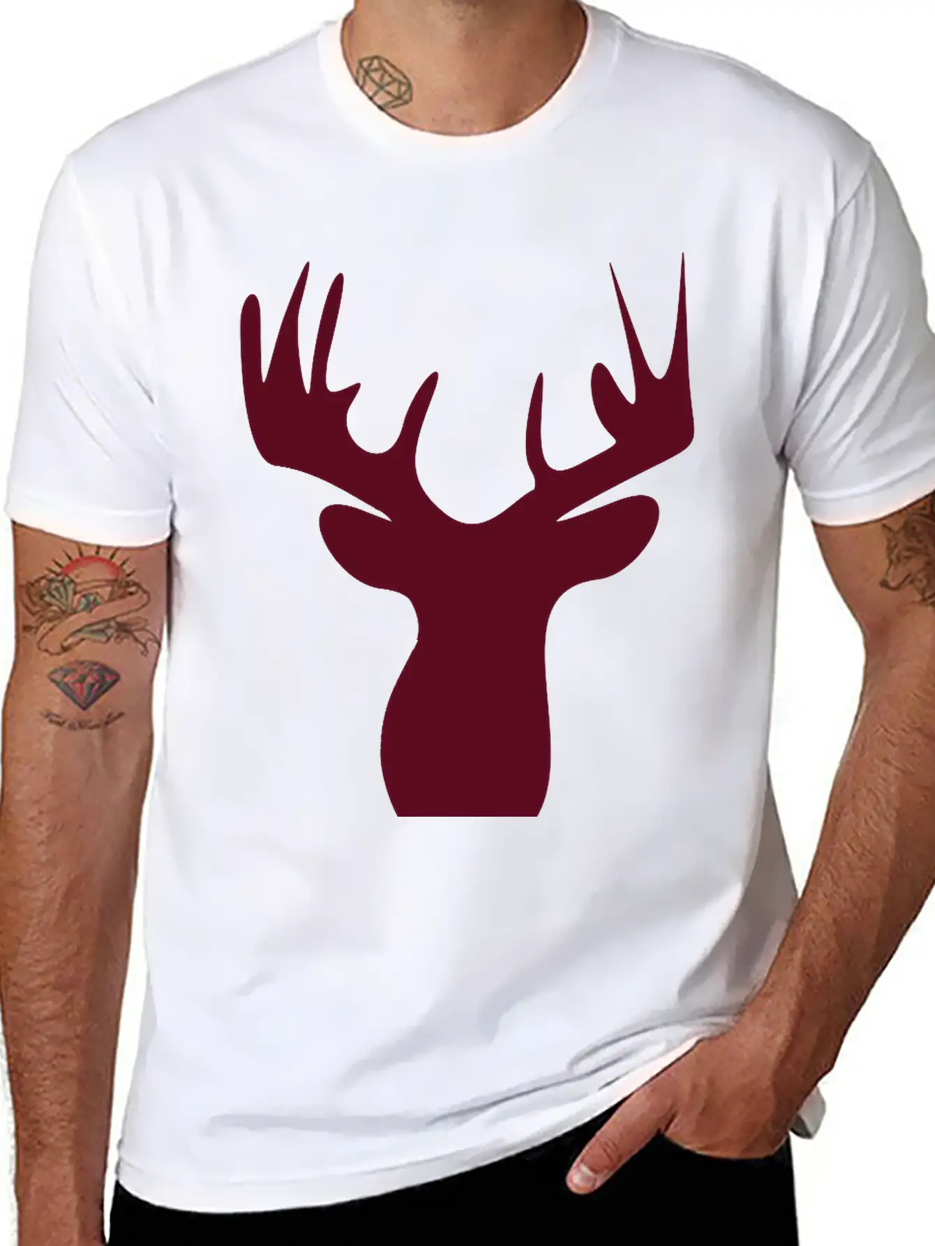 Deer Timeless Short Sleeve Tee – Comfy And Minimalist Design