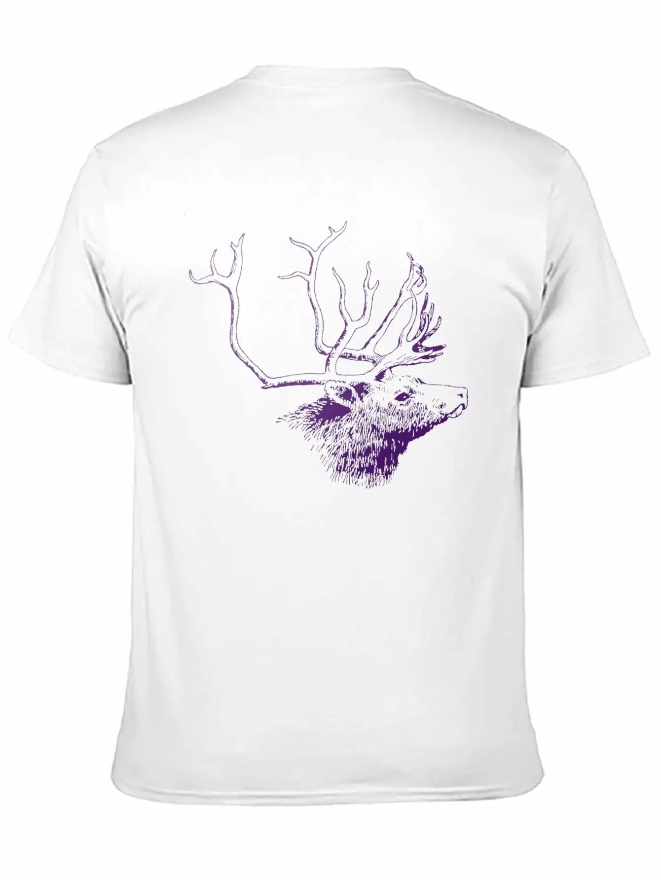Deer Unisex Short Sleeve Soft Cotton T-Shirt – Casual Everyday Wear