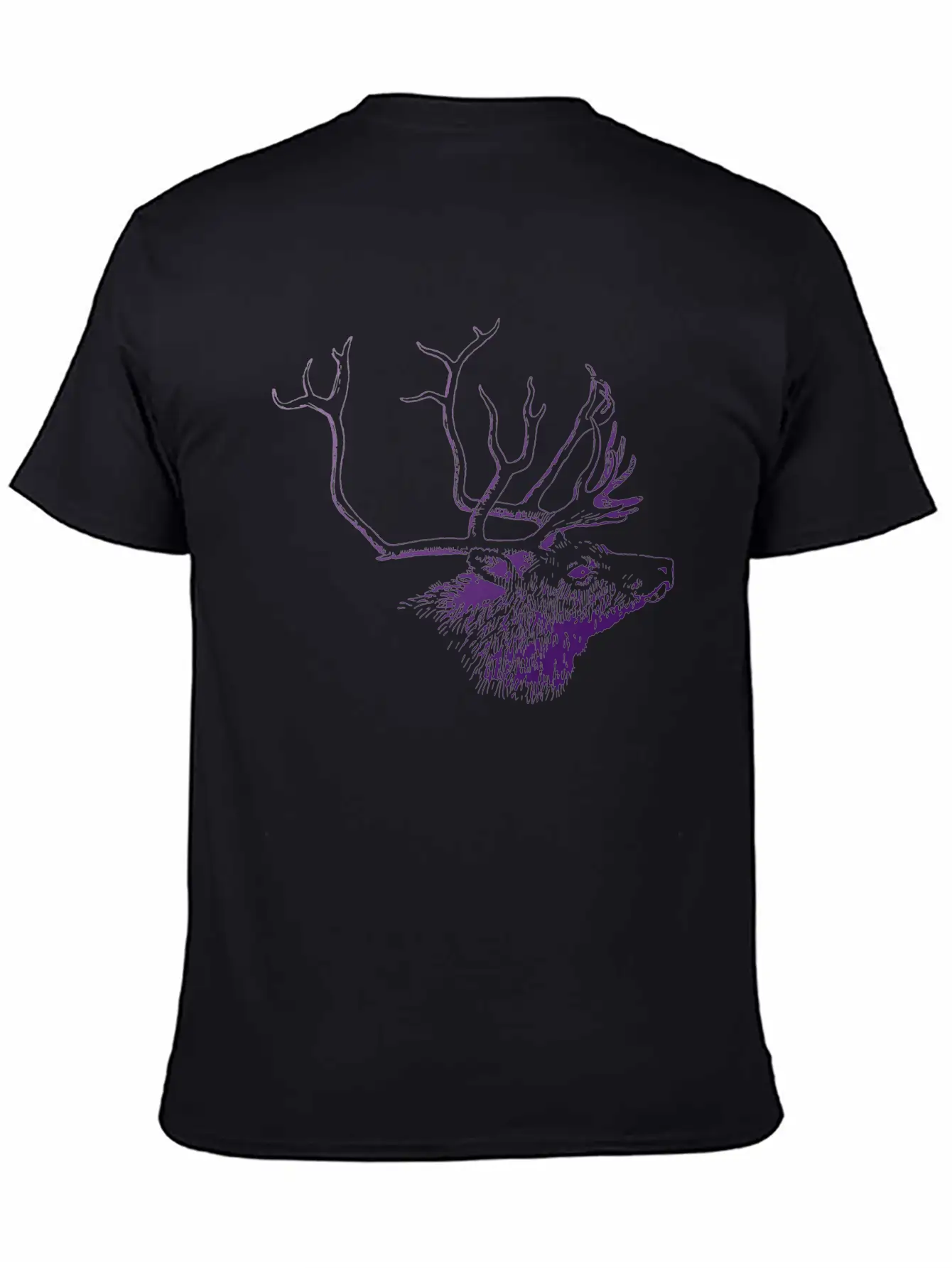 Deer Unisex Short Sleeve Soft Cotton T-Shirt – Casual Everyday Wear