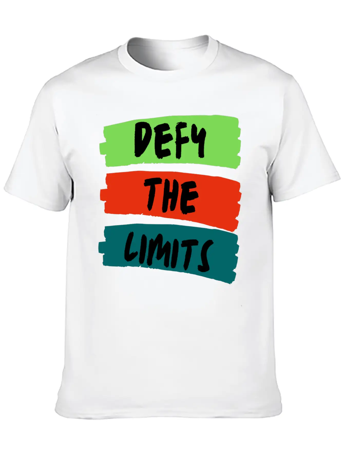 Defy The Limits Stylish Everyday T-Shirt – Unisex Basic Cotton Tee