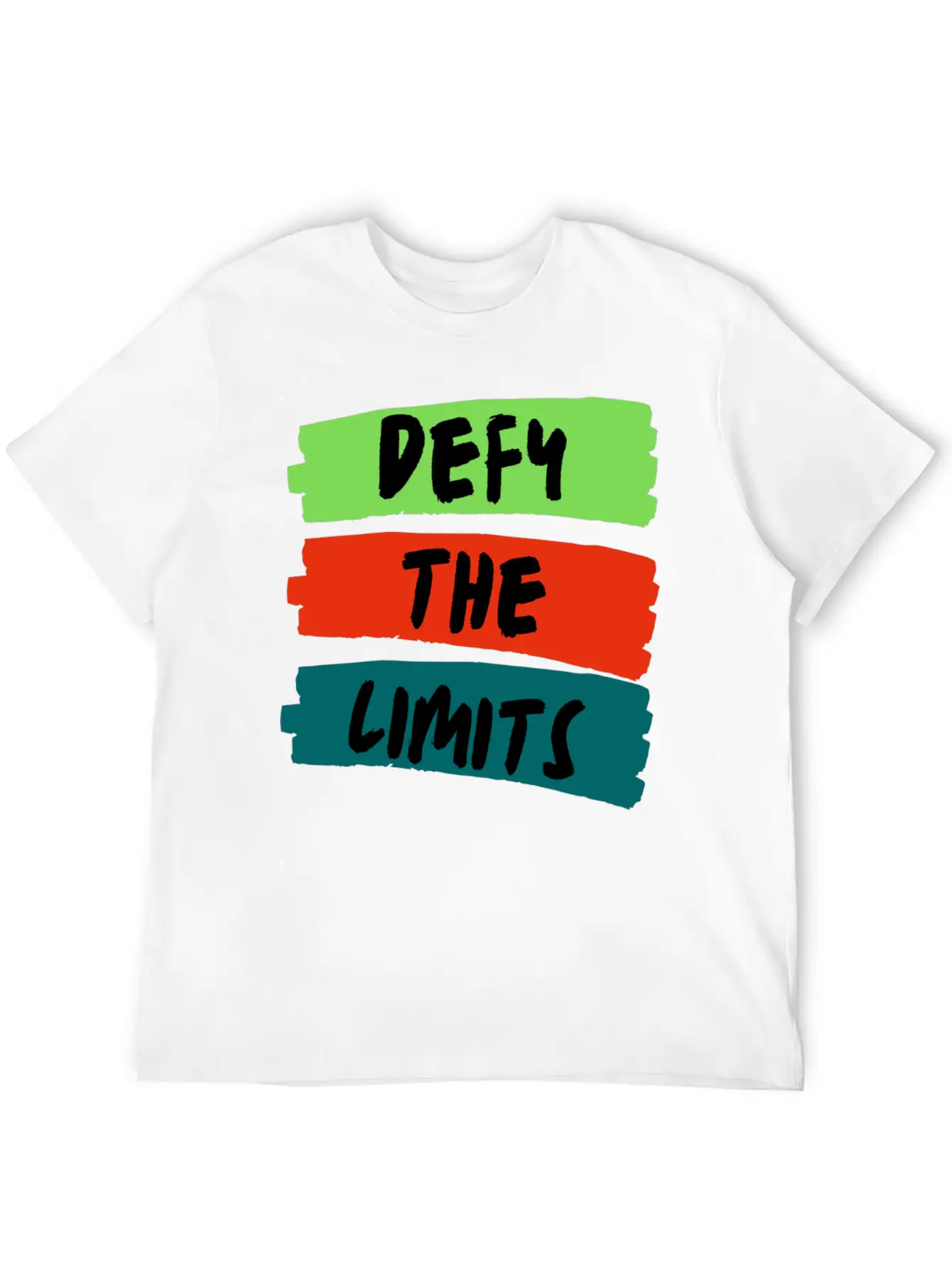 Defy The Limits Stylish Everyday T-Shirt – Unisex Basic Cotton Tee