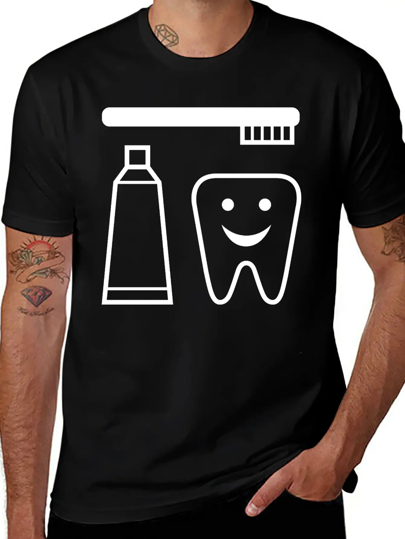 Dental Hygiene Unisex Casual T-Shirt – Clean Design For Daily Comfort