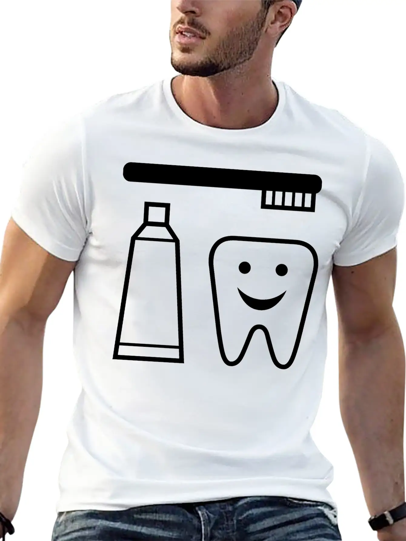 Dental Hygiene Unisex Casual T-Shirt – Clean Design For Daily Comfort